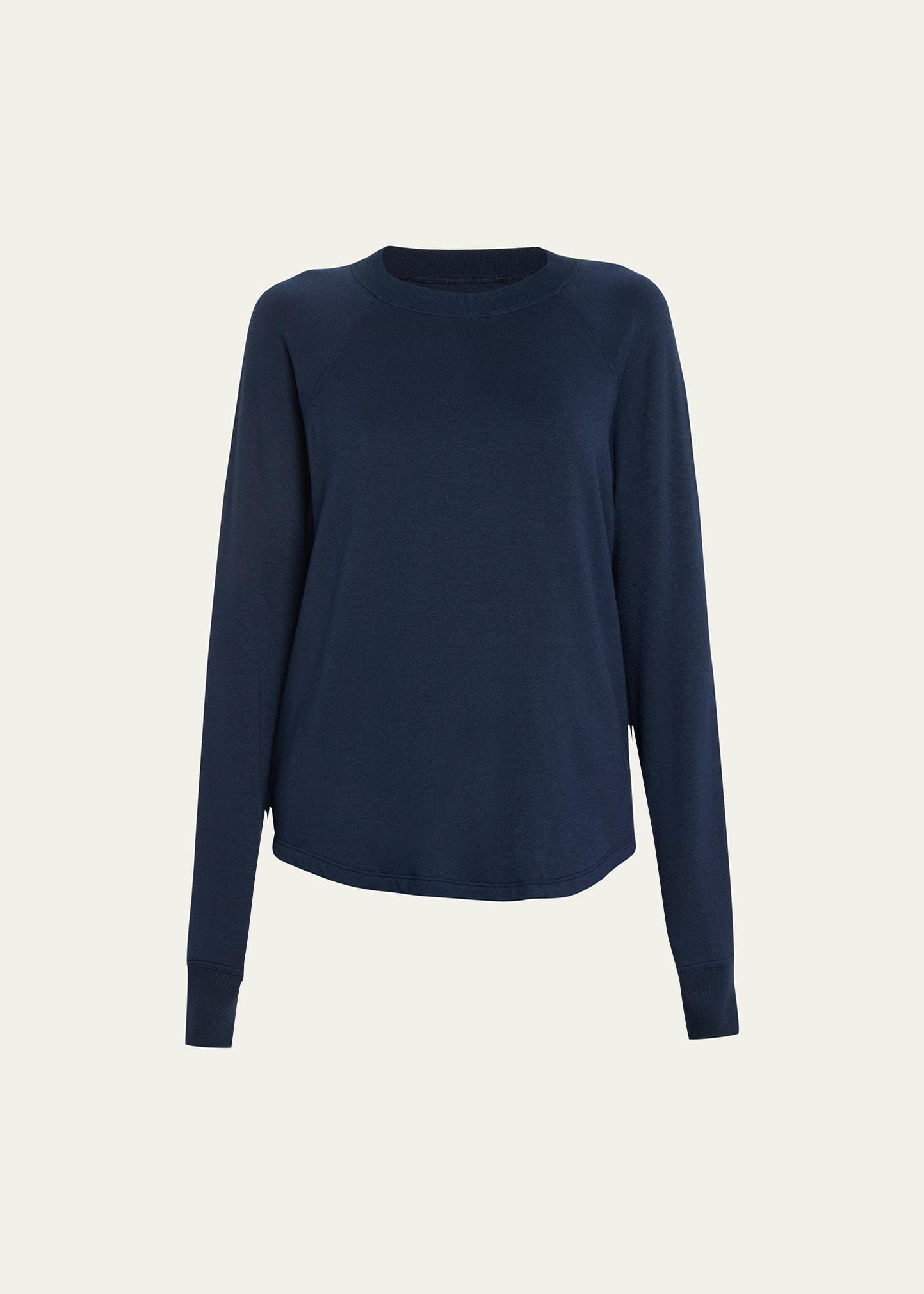 Splits59 Warm Up Curved Hem Sweatshirt Product Image