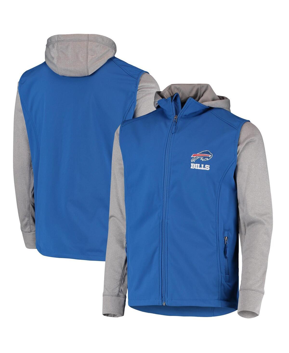 Men's Dunbrooke Royal/Gray Buffalo Bills Alpha Full-Zip Jacket, Size: 3XL, Blue Product Image