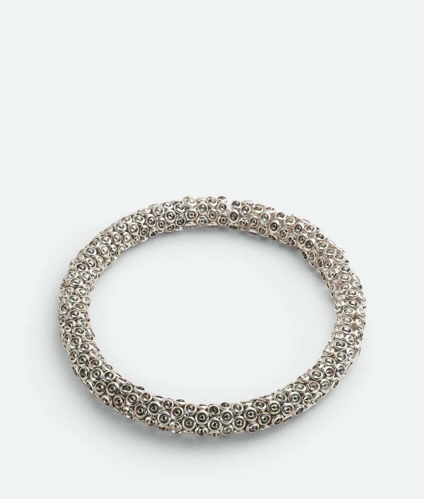 Women's Concave Necklace in Silver Product Image