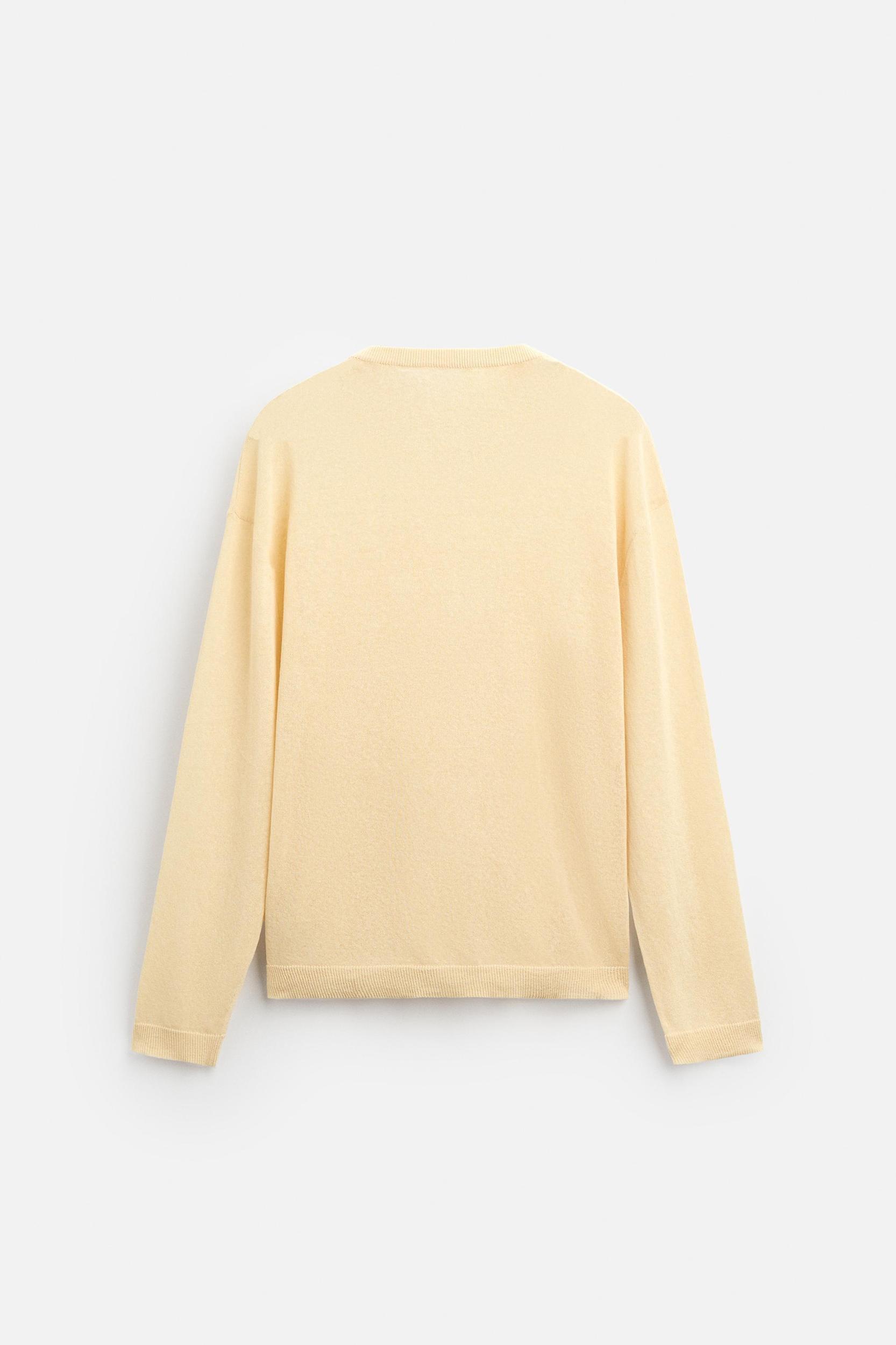 LINEN BLEND SWEATER Product Image