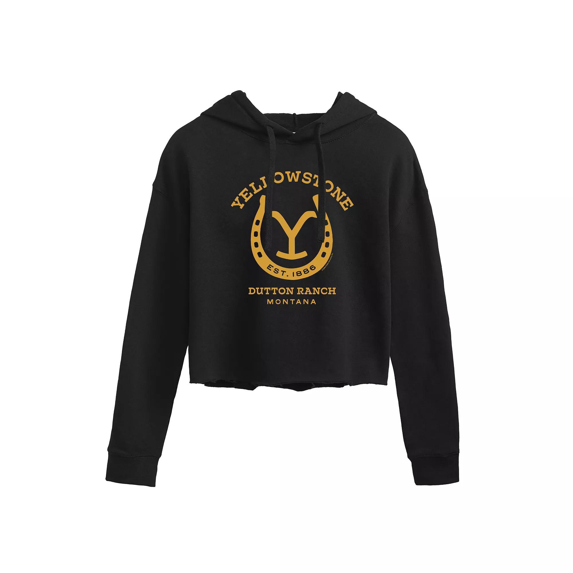 Juniors Ghostbusters I Aint Afraid Cropped Hoodie, Girls Product Image