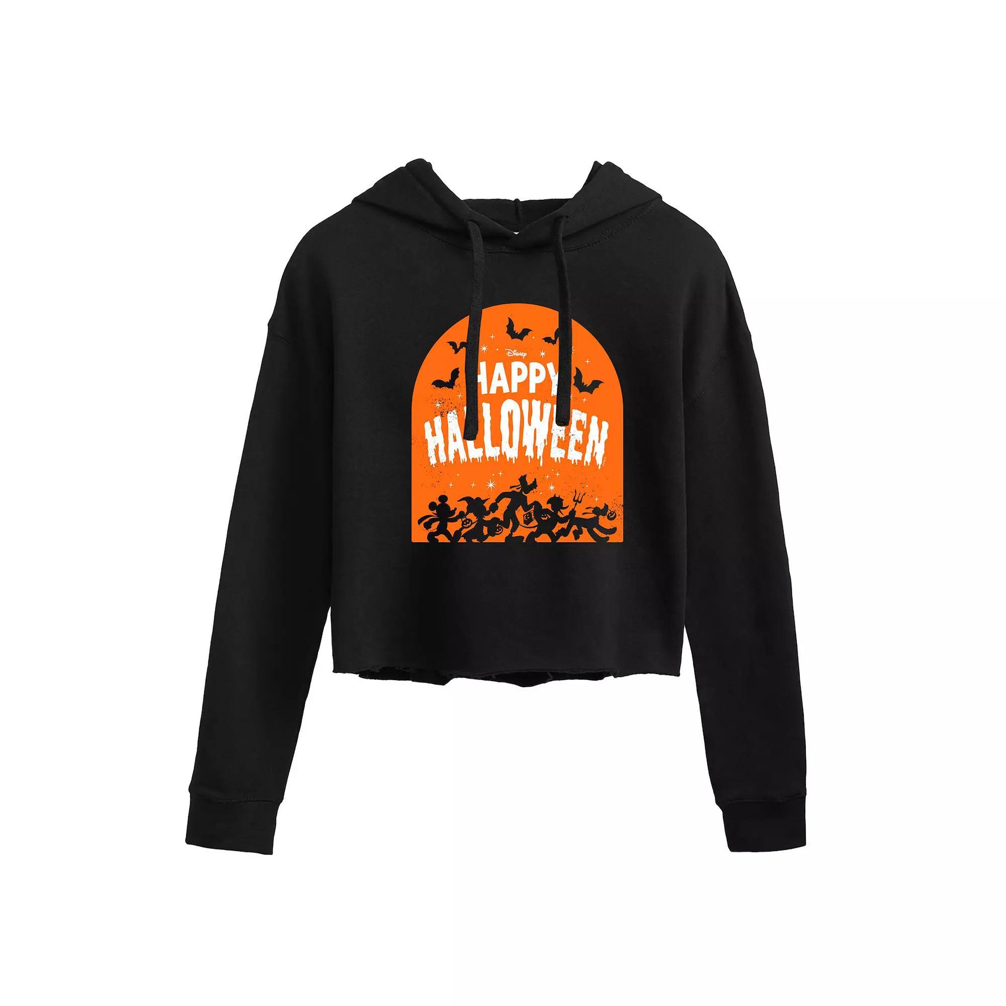 Juniors Ghostbusters I Aint Afraid Cropped Hoodie, Girls Product Image