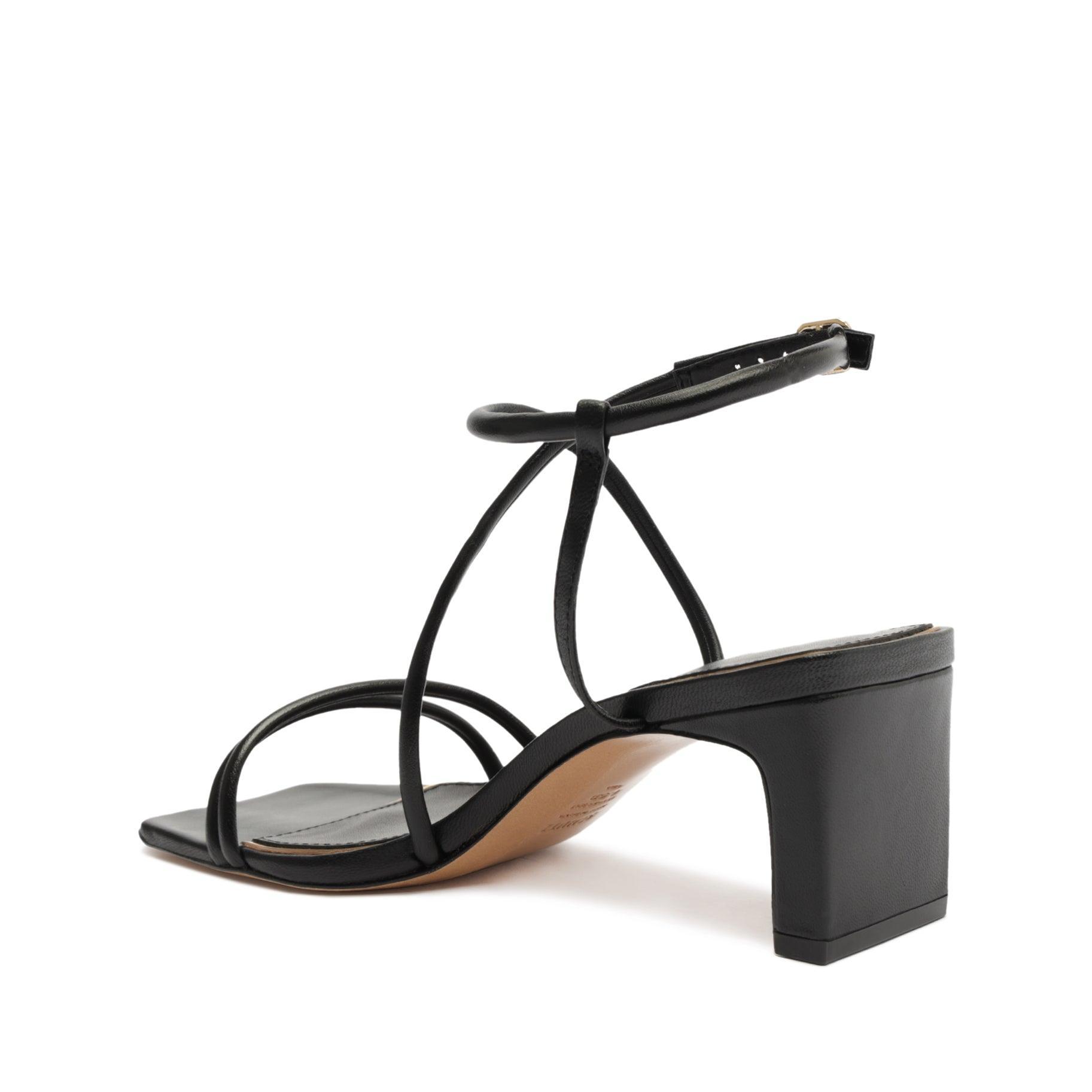 Aimee Block Leather Sandal Product Image
