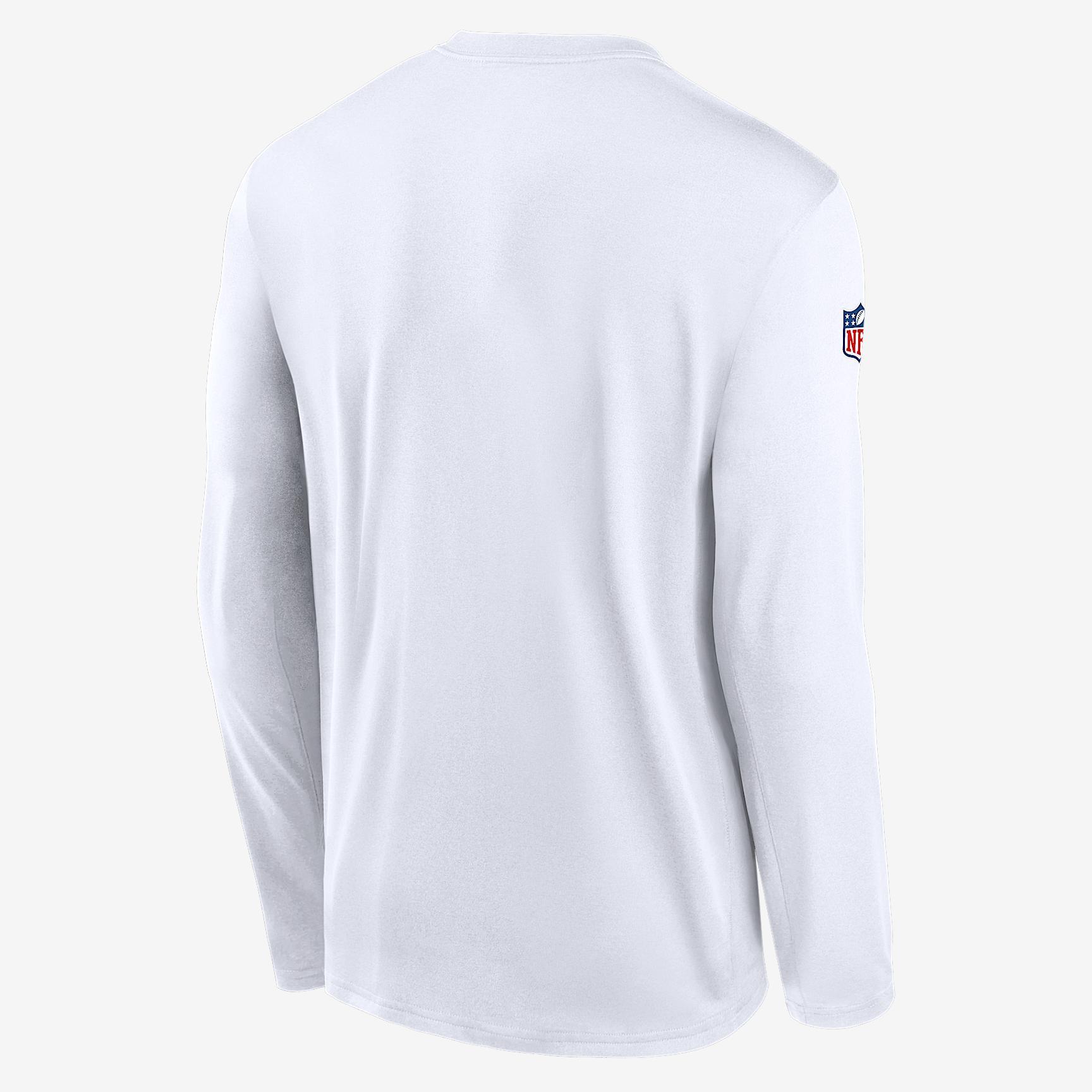 New York Jets Alt Legend Small Logo Men's Nike Dri-FIT NFL Long-Sleeve T-Shirt Product Image