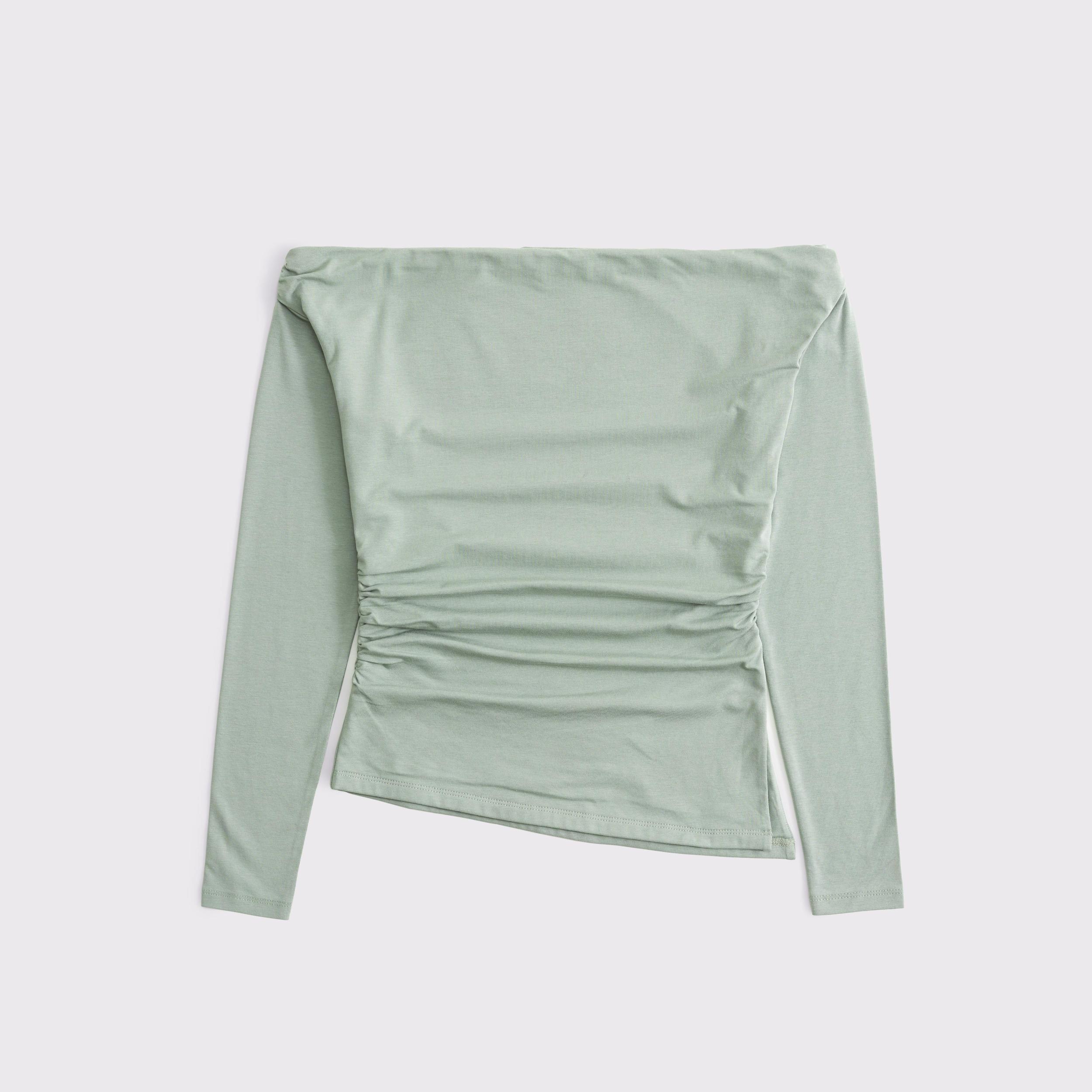 Off-The-Shoulder Draped Top Product Image