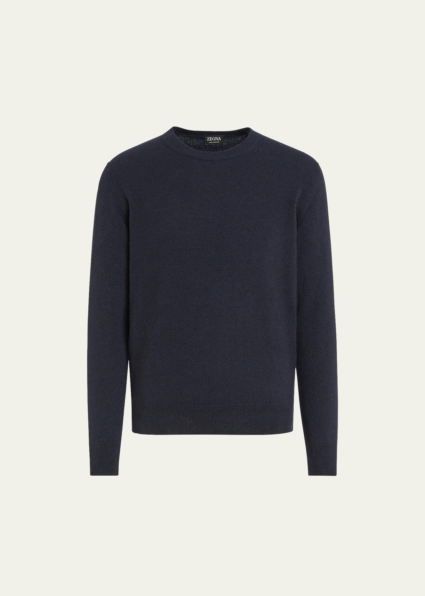 Mens Cashmere Crewneck Sweater Product Image