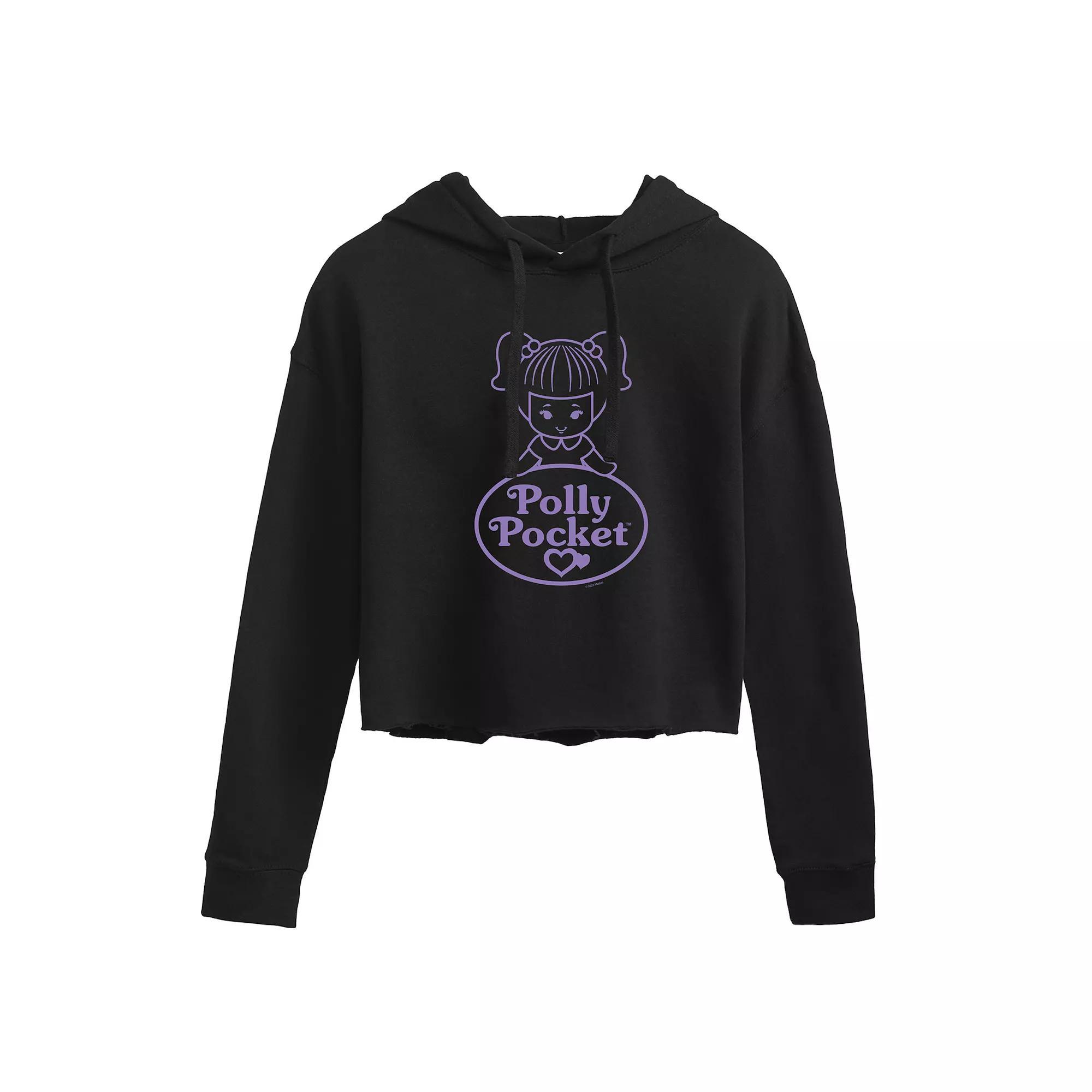 Juniors Ghostbusters I Aint Afraid Cropped Hoodie, Girls Product Image