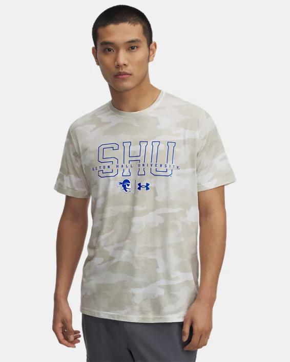 UA Performance Cotton Camo Collegiate Mens T-Shirt Product Image