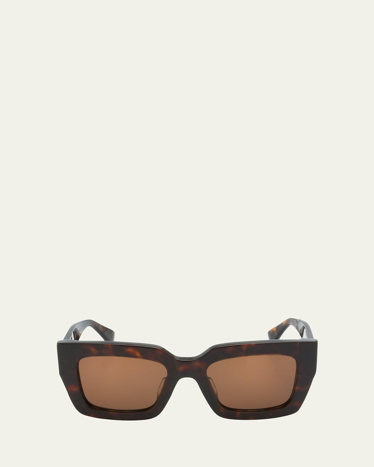 Color-Block GG Injection Plastic Cat-Eye Sunglasses Product Image