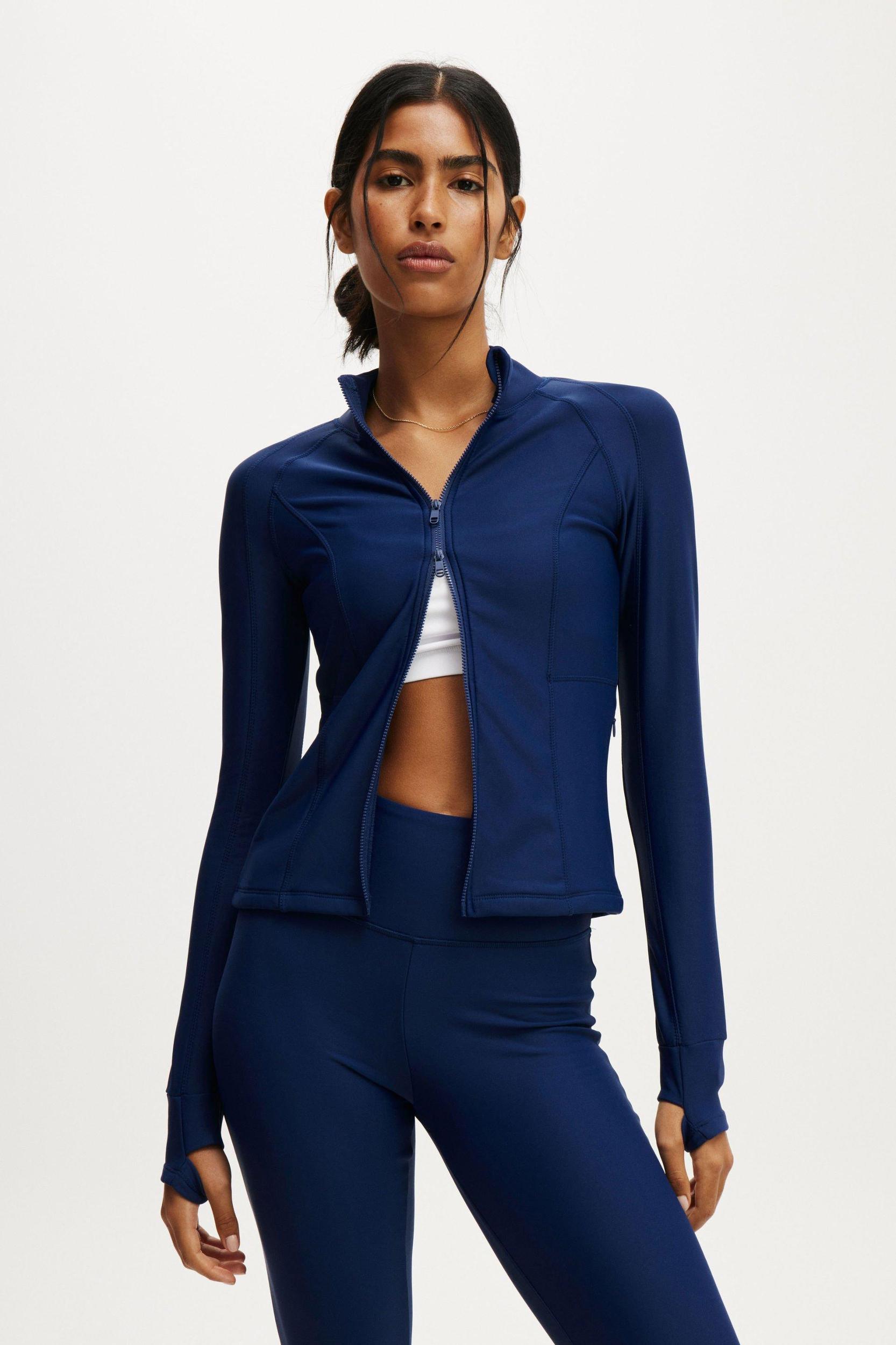 Fleece Lined Zip Thru Long Sleeve Product Image