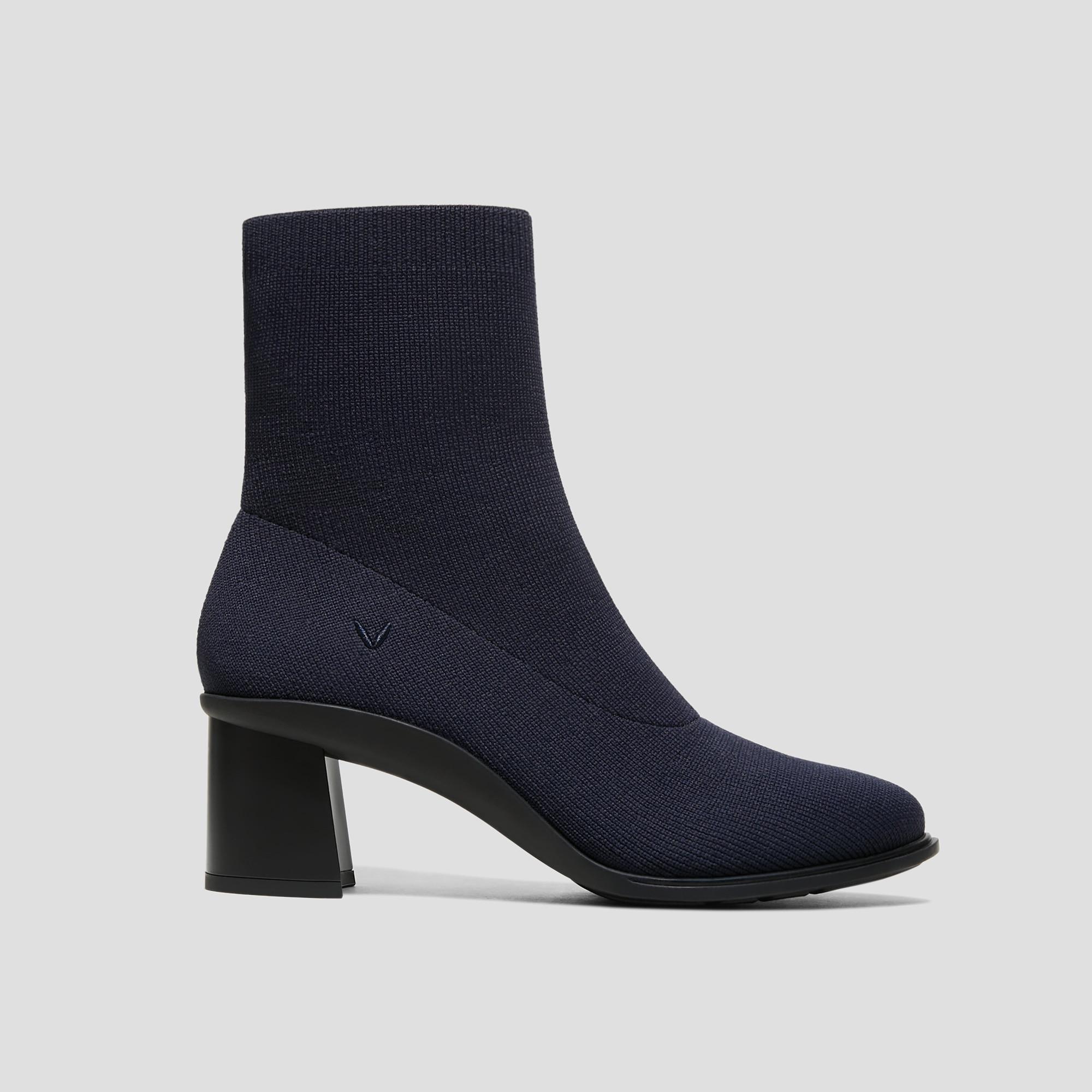 Almond-Toe Running Heel Boots (Amanda) Product Image