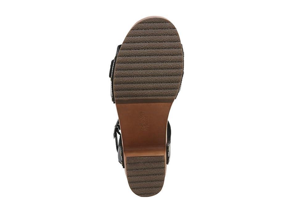 Dr. Scholl's Original Love Women's Heeled Sandals, Size: 10, Black Product Image