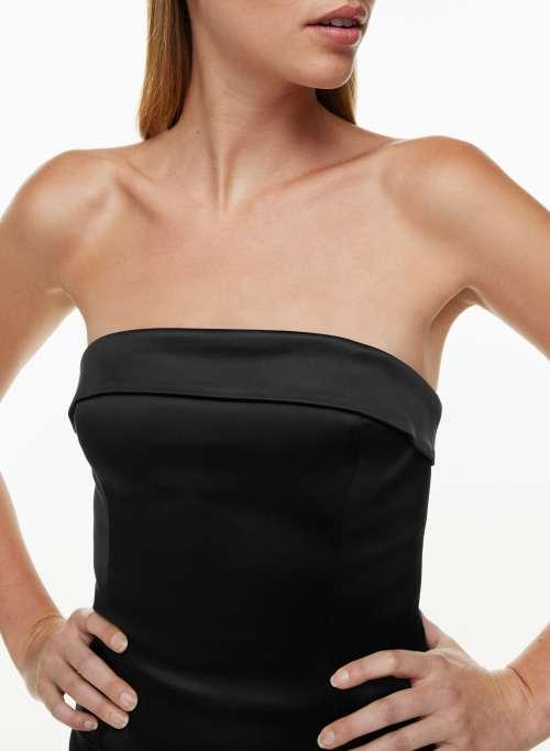 shimmer satin bustier Product Image