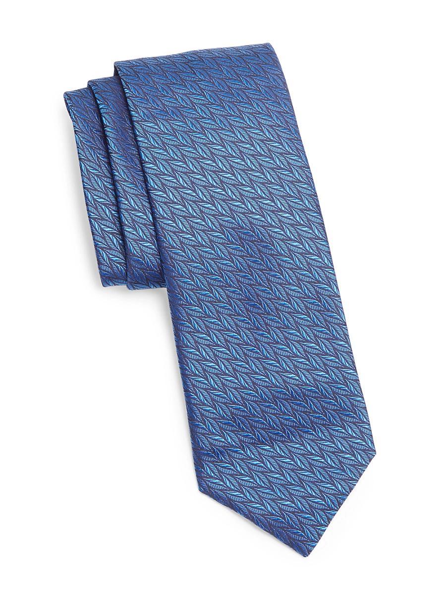 Mens Leaf Silk Tie Product Image