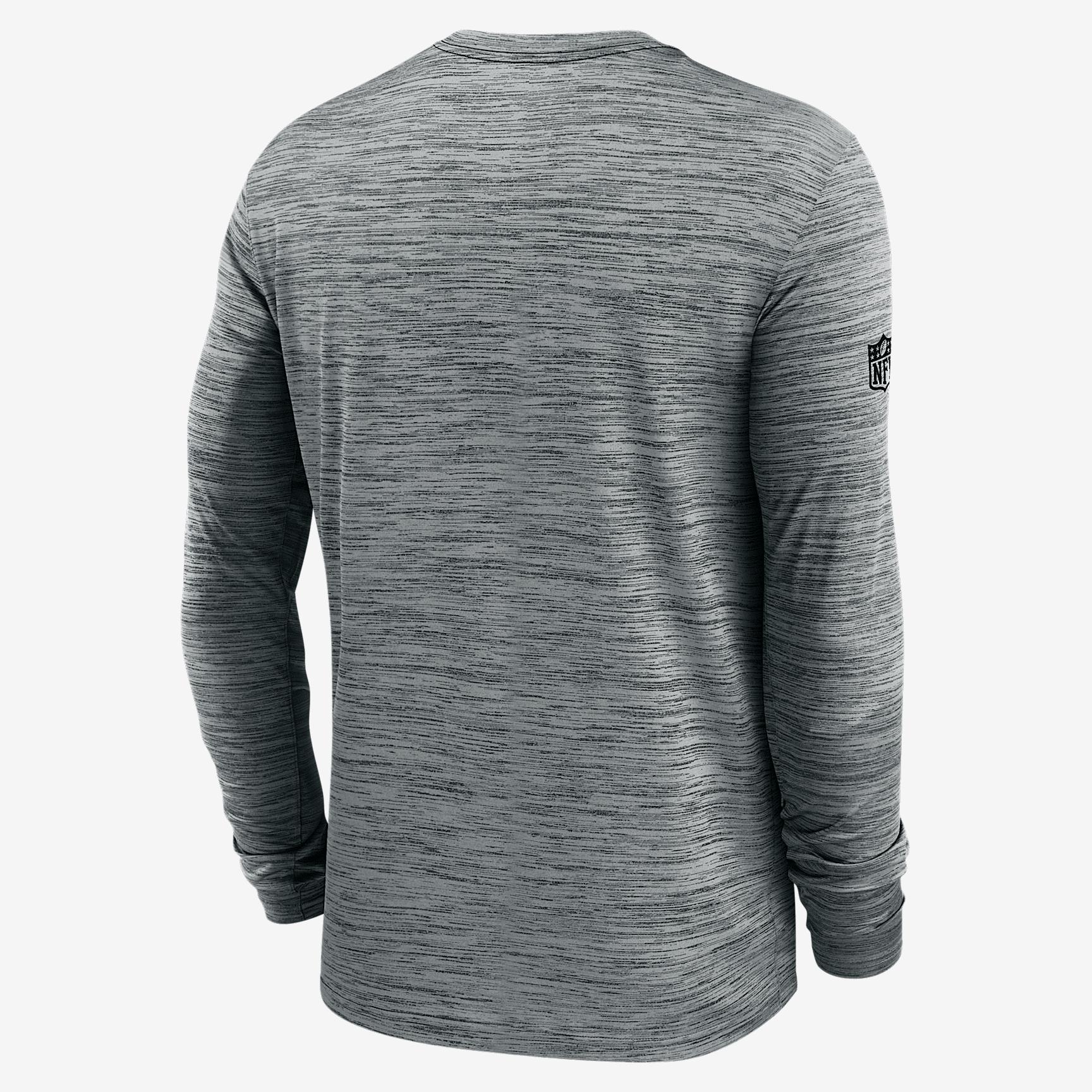 San Francisco 49ers Sideline Team Issue Velocity Nike Men's Dri-FIT NFL Long-Sleeve T-Shirt Product Image