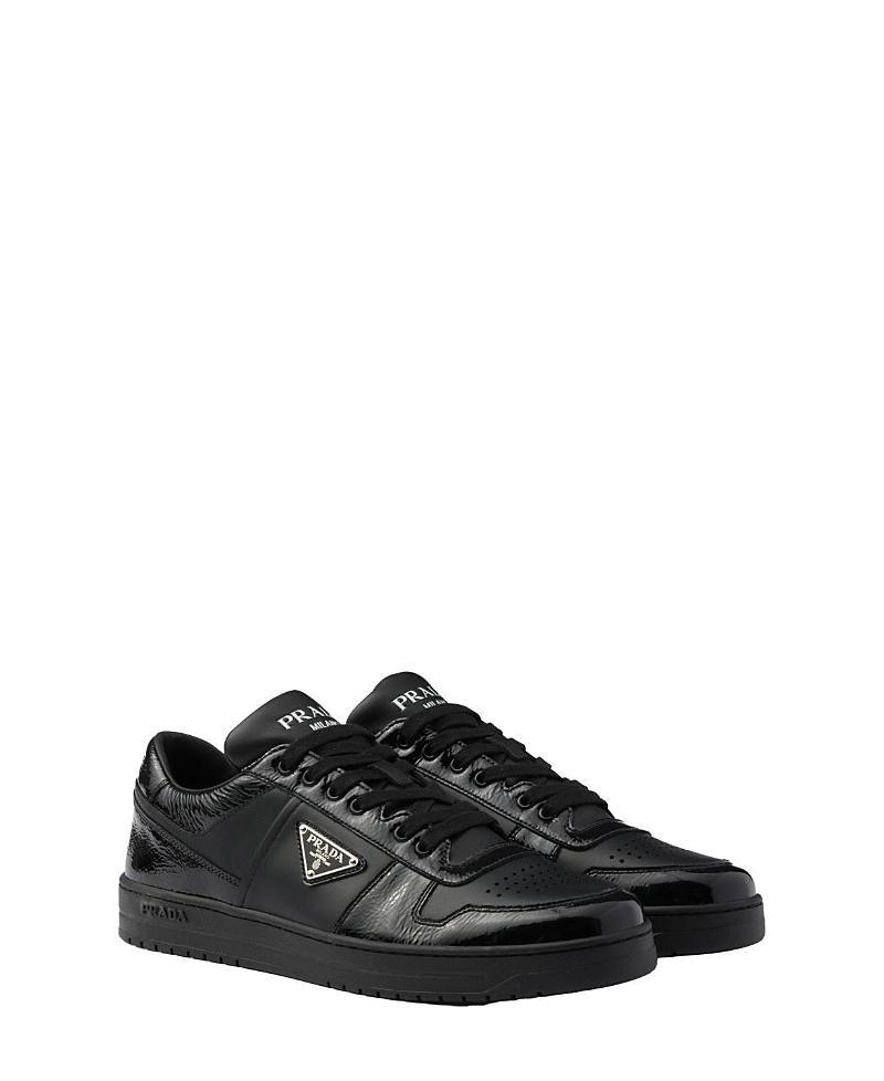 Prada Mens Downtown Leather Sneakers Product Image