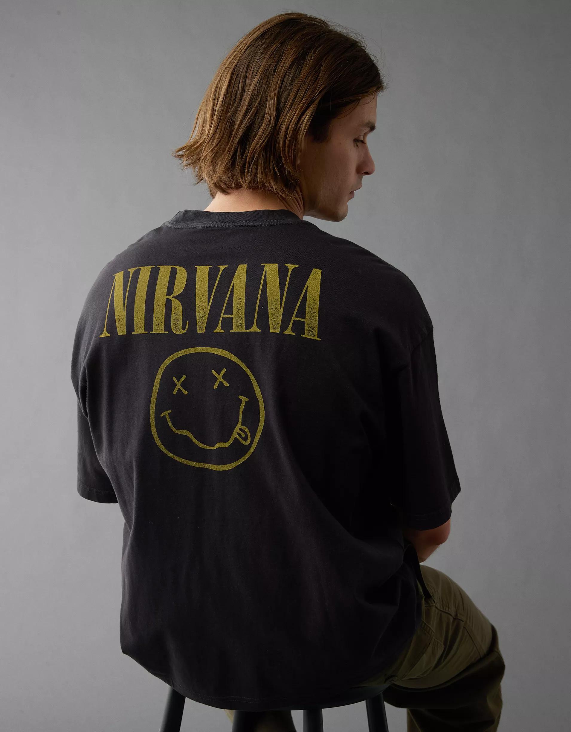 AE Boxy Nirvana Graphic T-Shirt Product Image