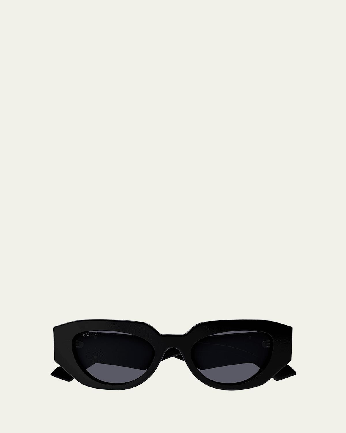 Geometric Acetate Butterfly Sunglasses Product Image