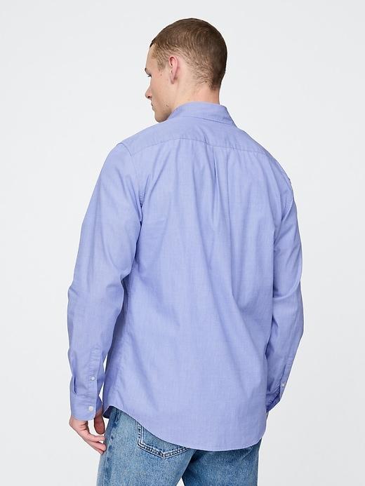 Organic Cotton Poplin Classic Shirt Product Image