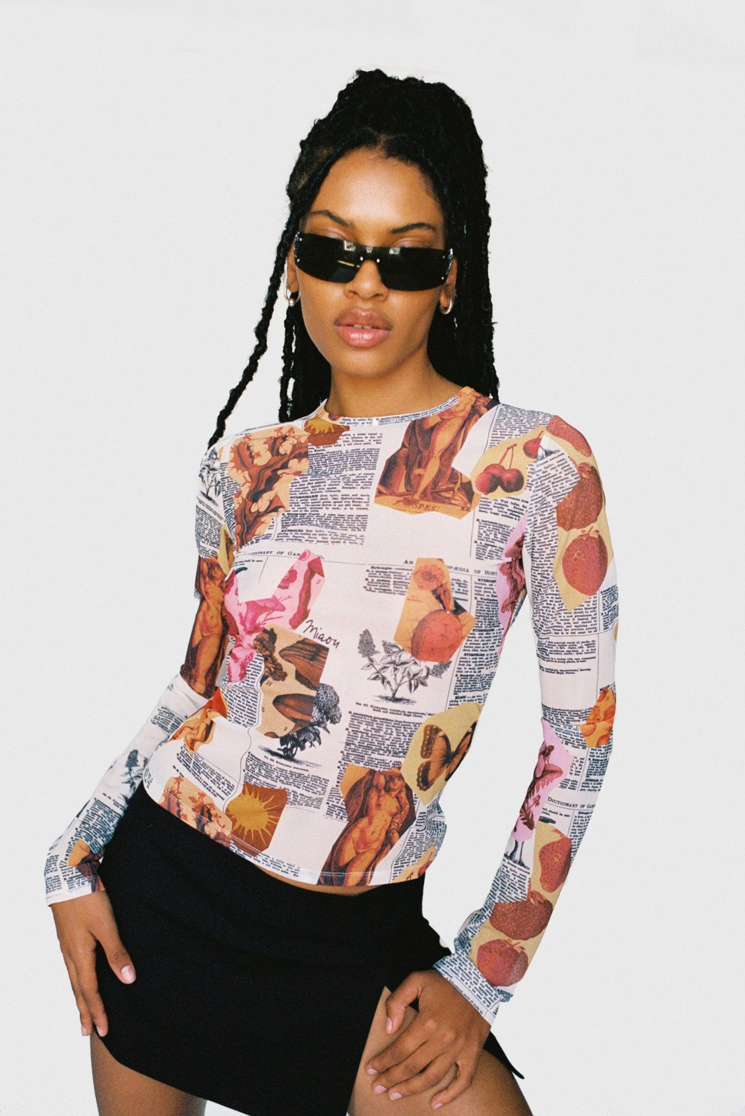 LONG SLEEVE TEE - BOTANY Product Image