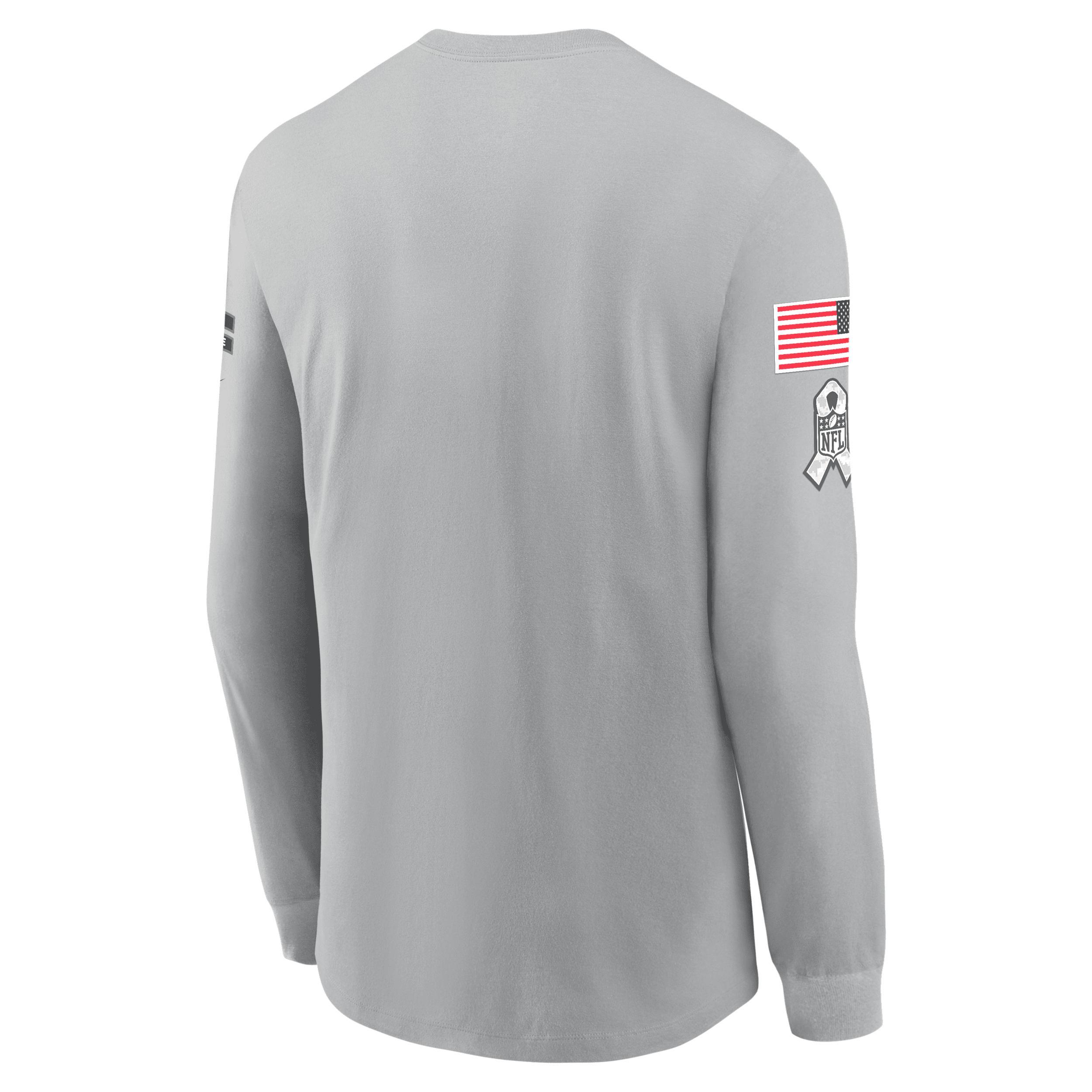Men's Nike Gray Cincinnati Bengals 2024 Salute To Service Long Sleeve T-Shirt, Size: Small, Grey Product Image