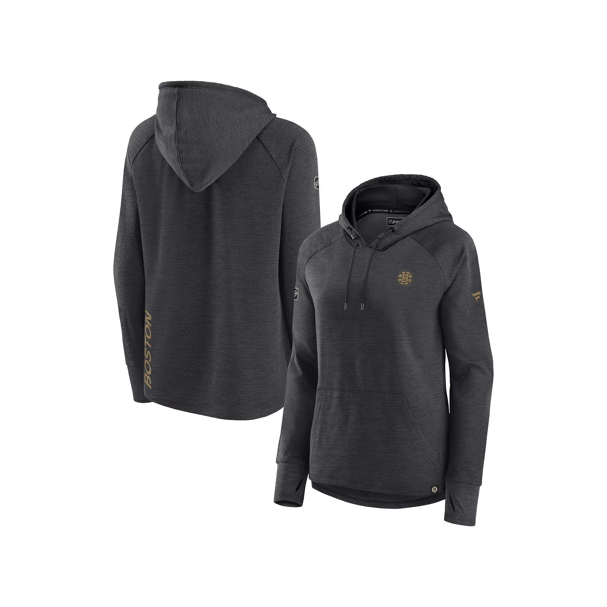 Women's Fanatics Branded  Heather Navy St. Louis Blues Authentic Pro Pullover Hoodie, Size: Large Product Image