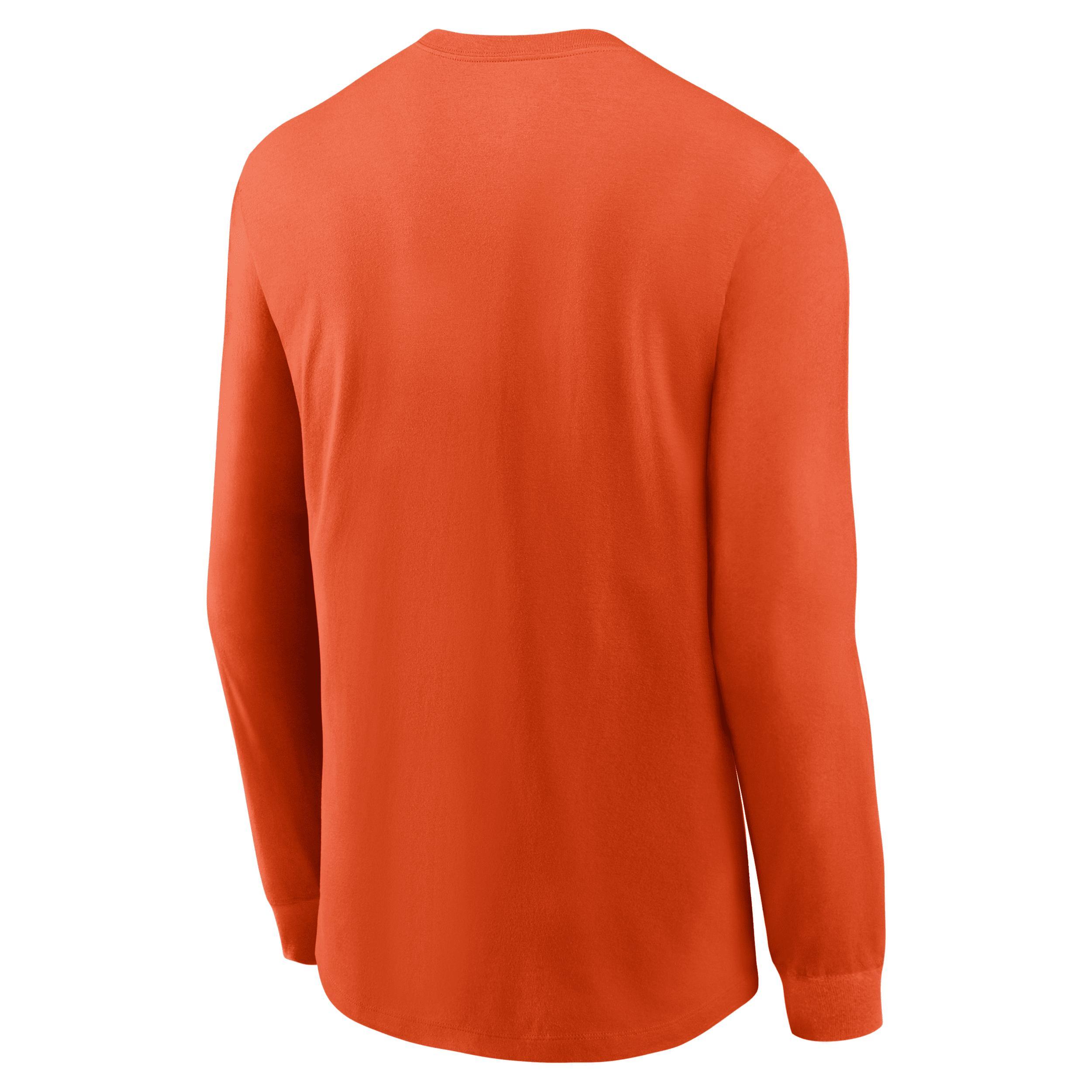 Clemson Tigers Baseball Arch Nike Men's College Long-Sleeve T-Shirt Product Image