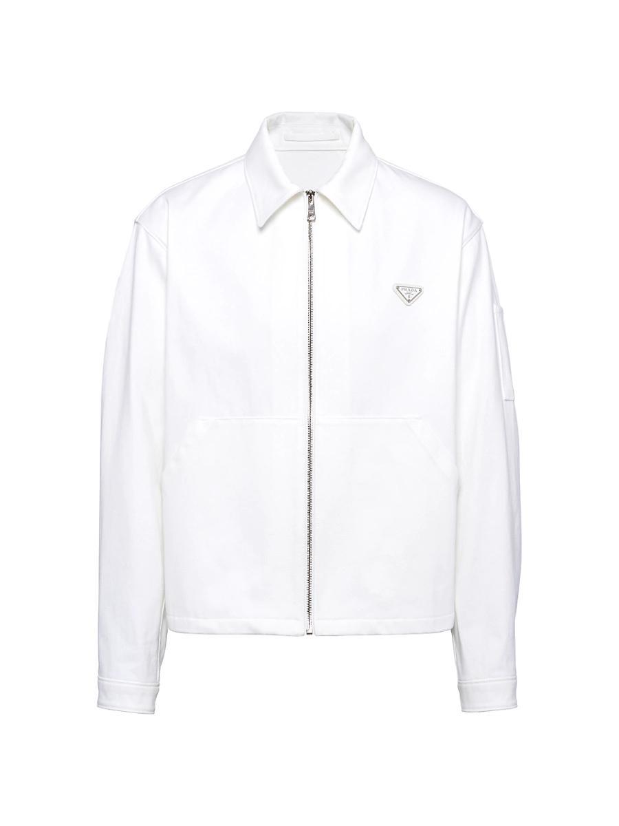 Mens Bull Denim Zip Overshirt Product Image