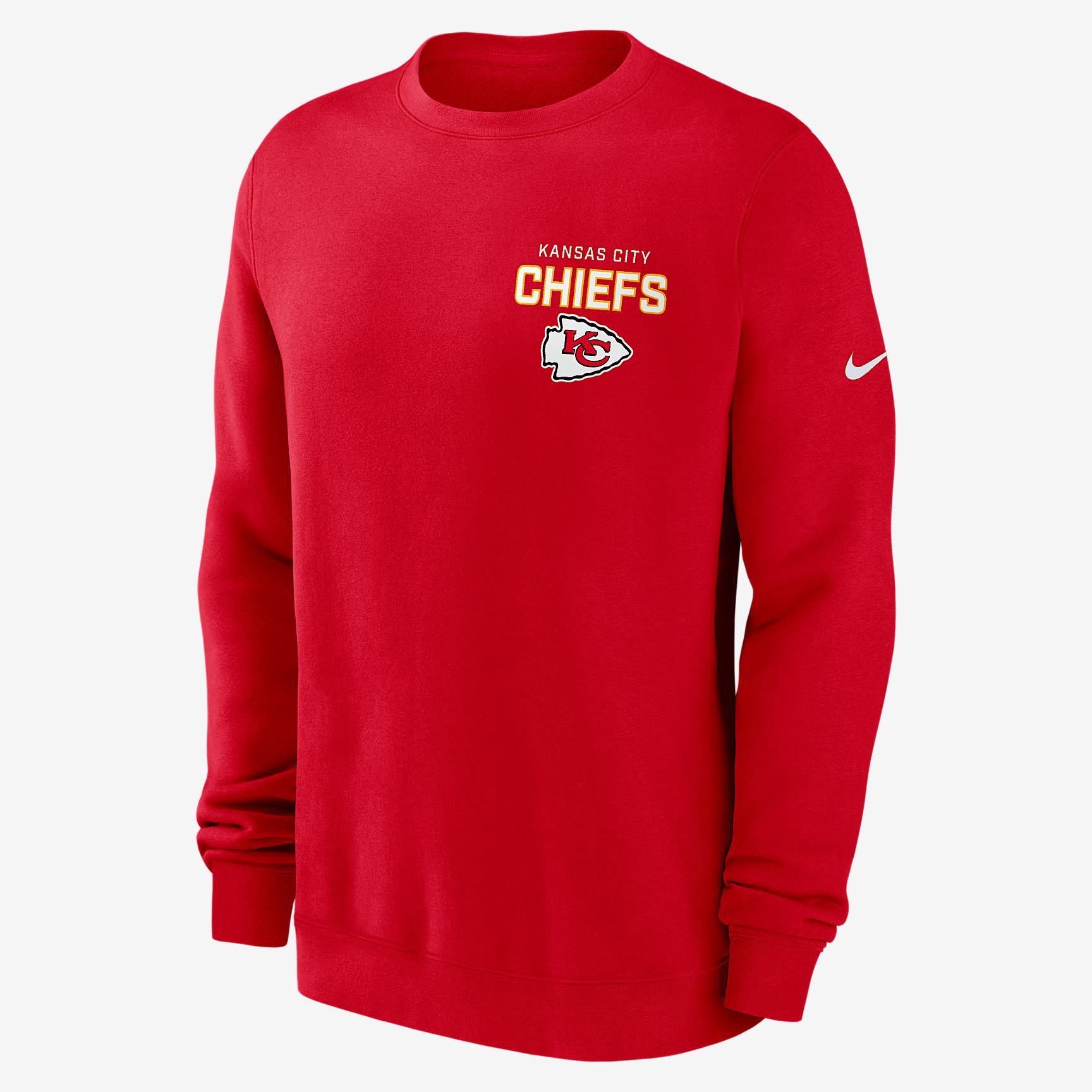 Dallas Cowboys Swing Pass Rewind Club Nike Men's NFL Pullover Crew Product Image