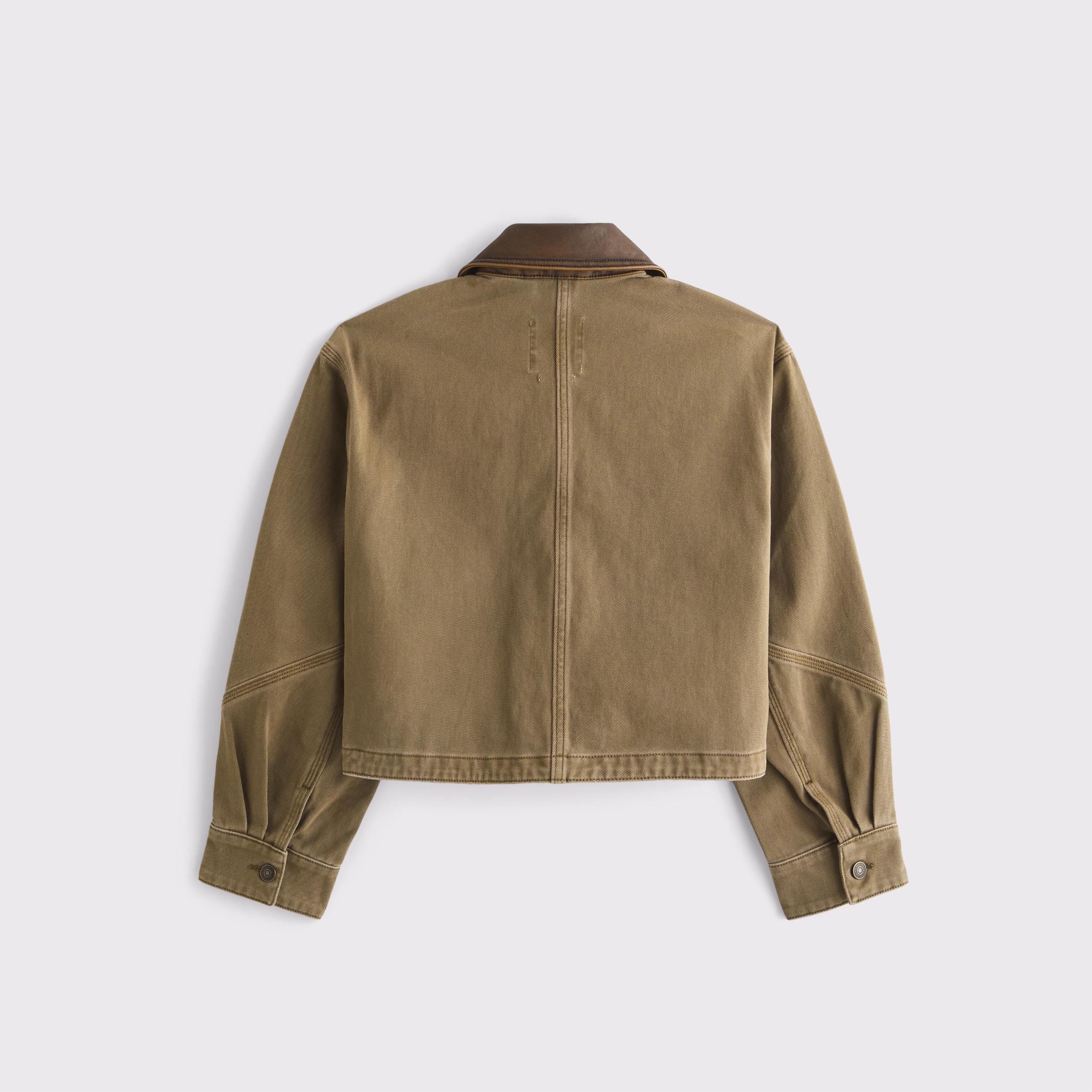 Short Twill Barn Jacket Product Image