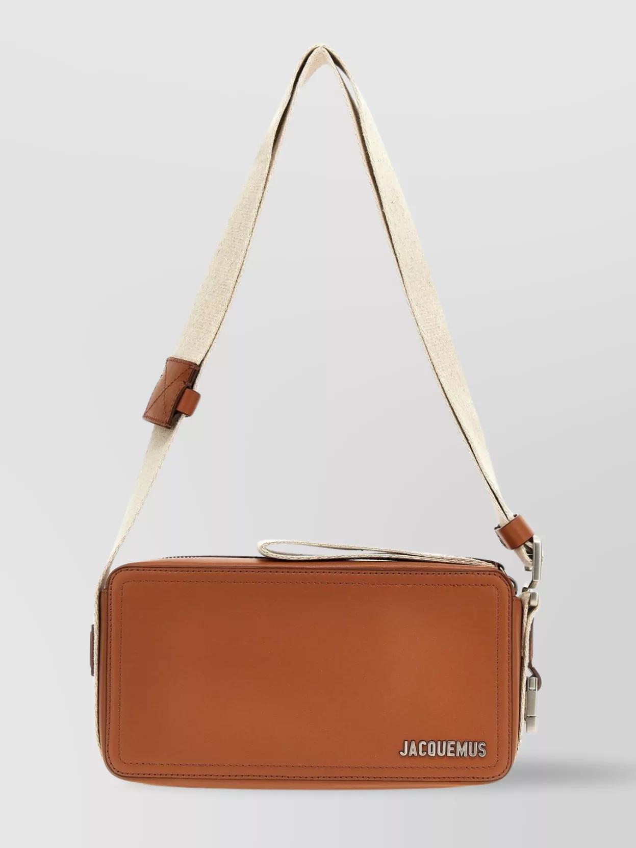 JACQUEMUS "the Horizontal Cord" Crossbody Bag Product Image