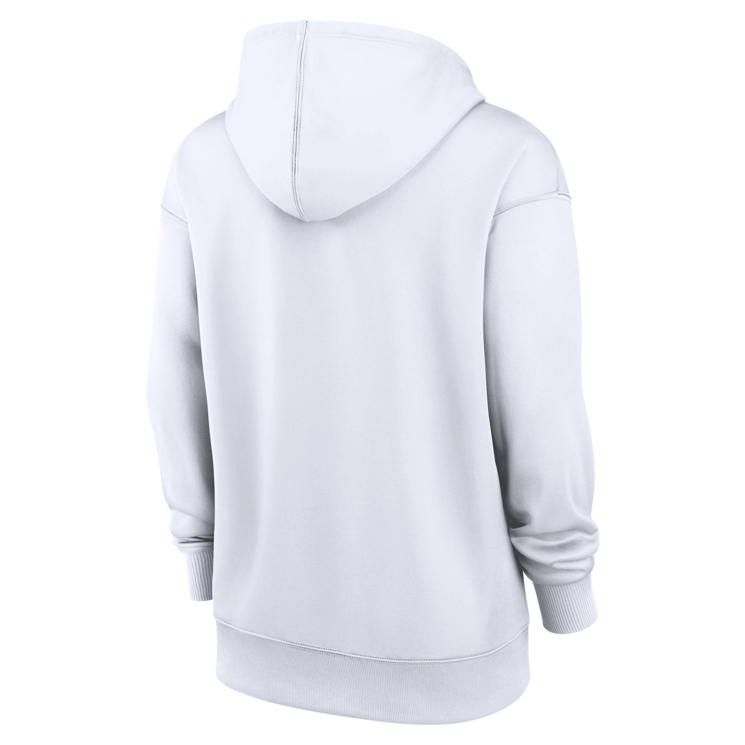 Women's San Diego Padres Authentic Collection City Connect Nike Therma MLB Pullover Hoodie Product Image