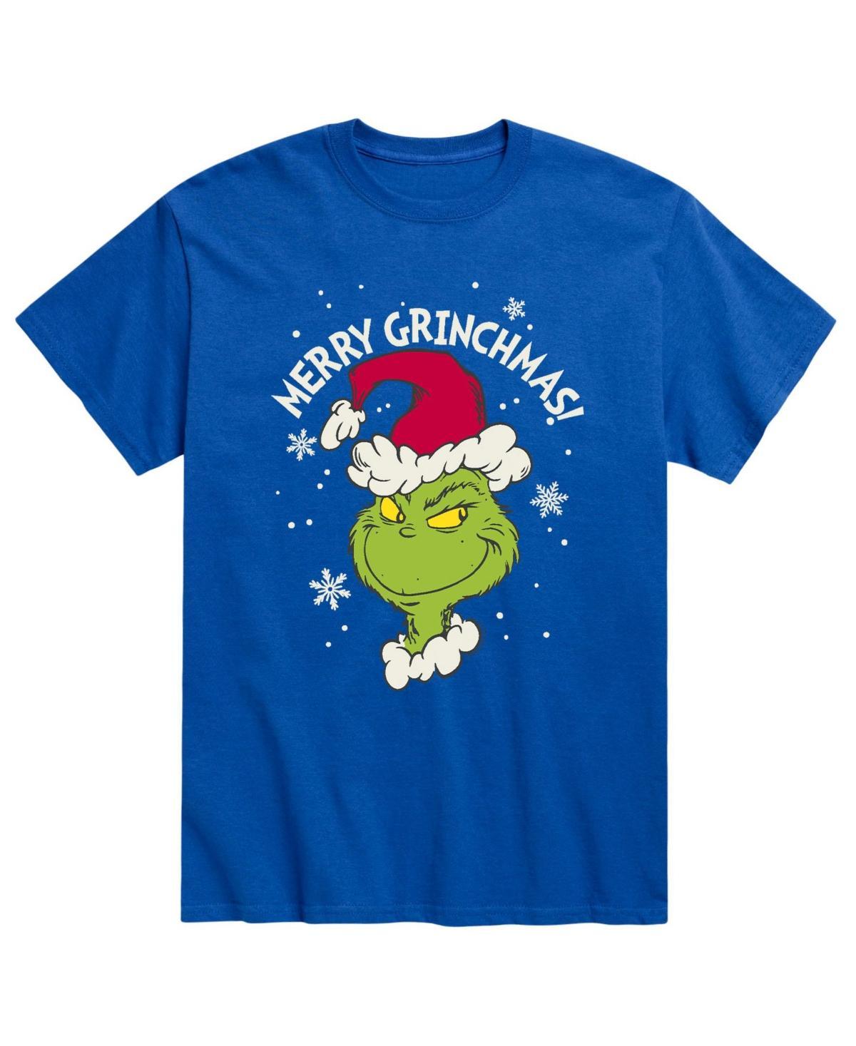 Mens Dr. Seuss The Grinch Grinchmas Tee Heather Grey Product Image