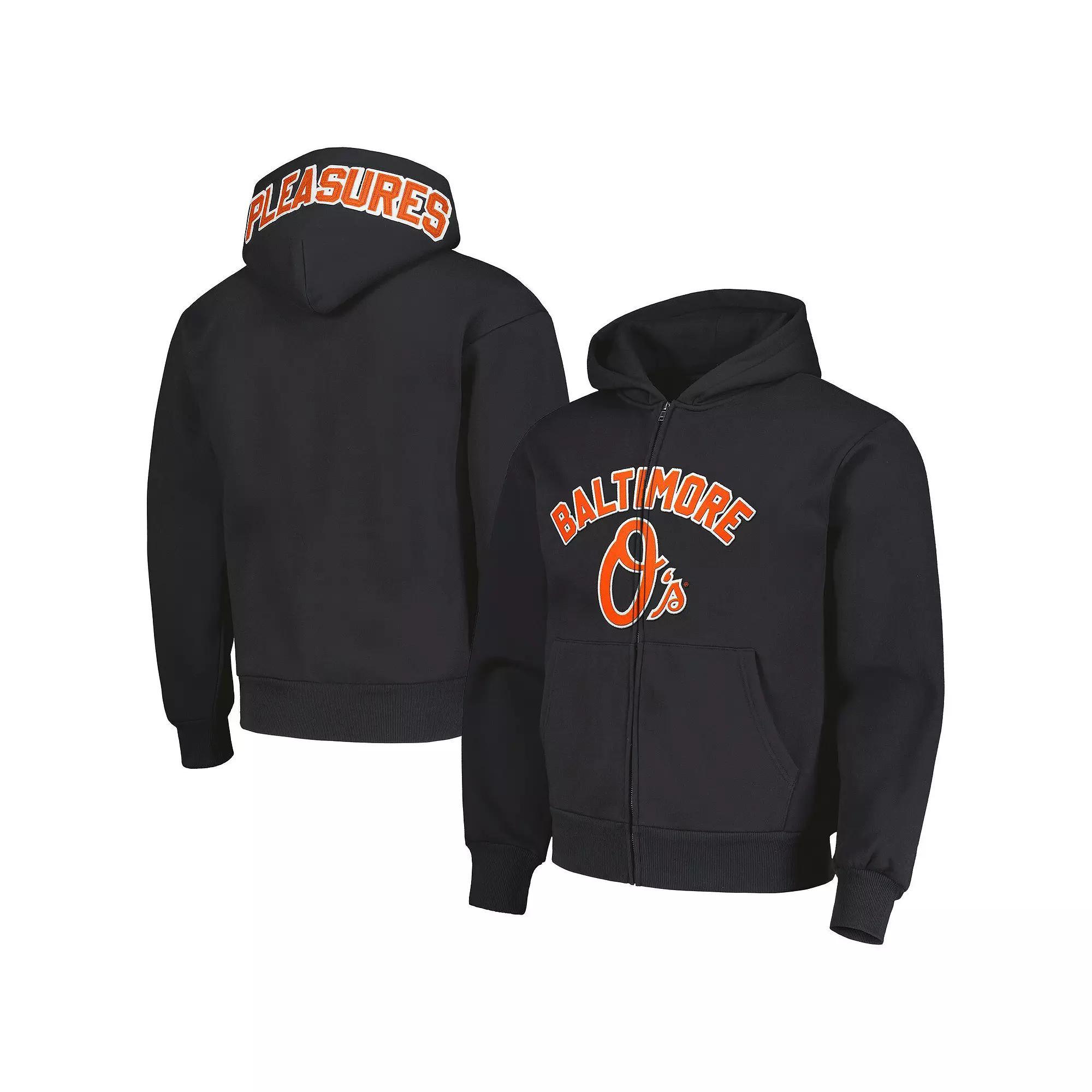 Men's Black Baltimore Orioles Opening Day Full-Zip Hoodie, Size: XL Product Image