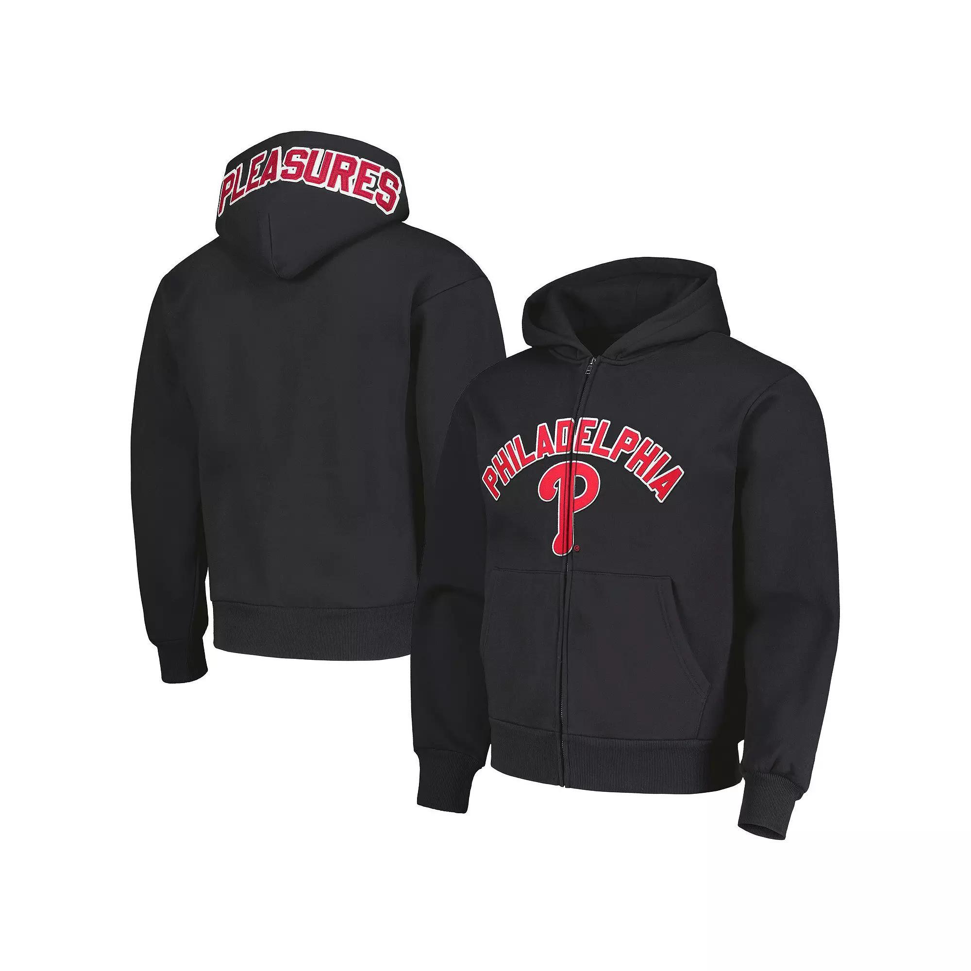 Men's Black Philadelphia Phillies Opening Day Full-Zip Hoodie, Size: XL Product Image