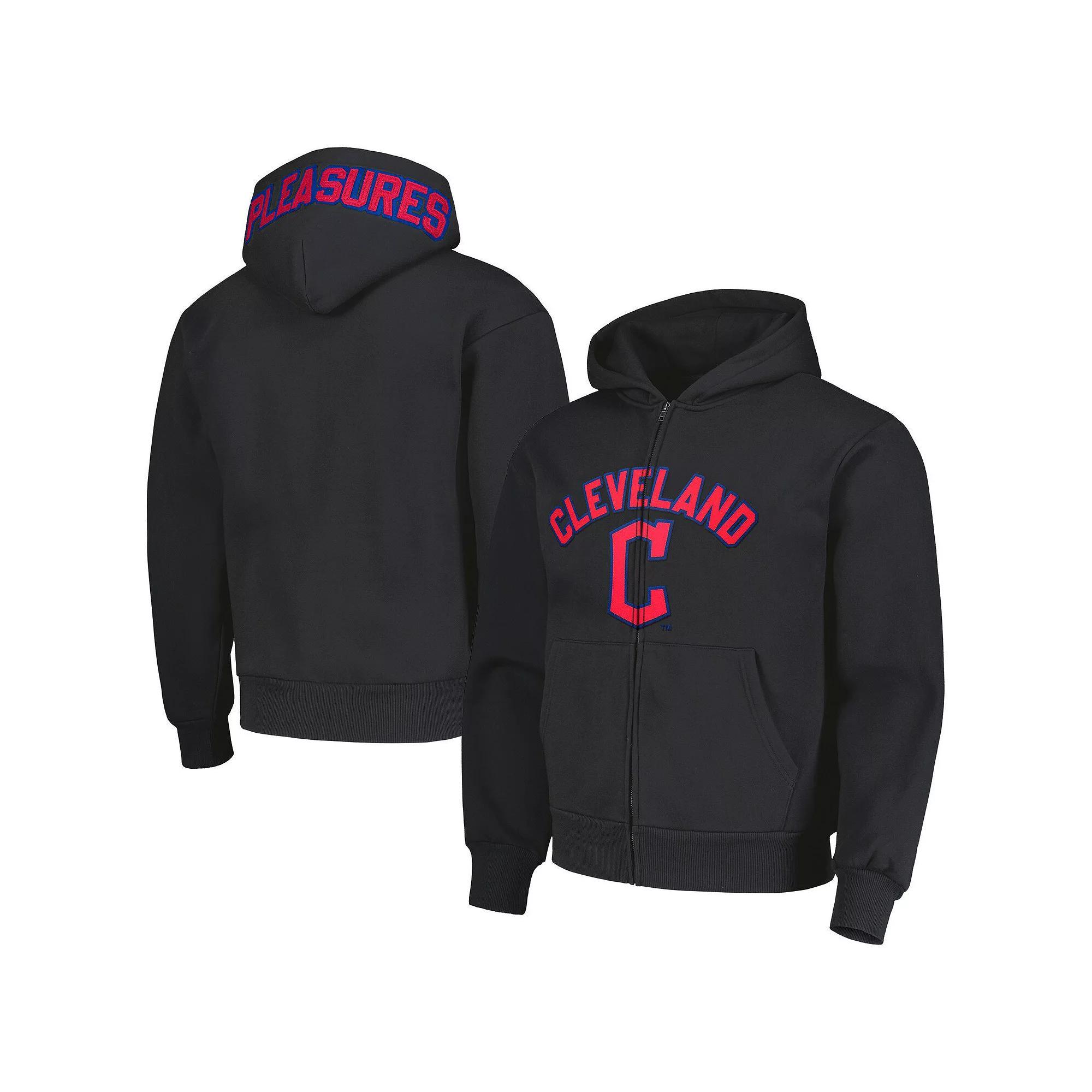 Men's Black Atlanta Braves Opening Day Full-Zip Hoodie, Size: Large Product Image