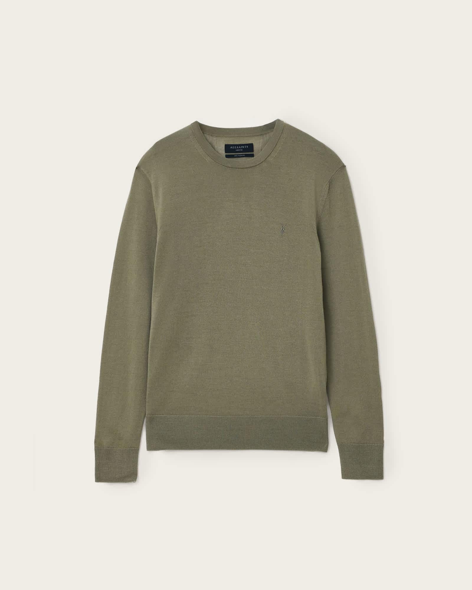 Mode Merino Crew Neck Ramskull Sweater Product Image