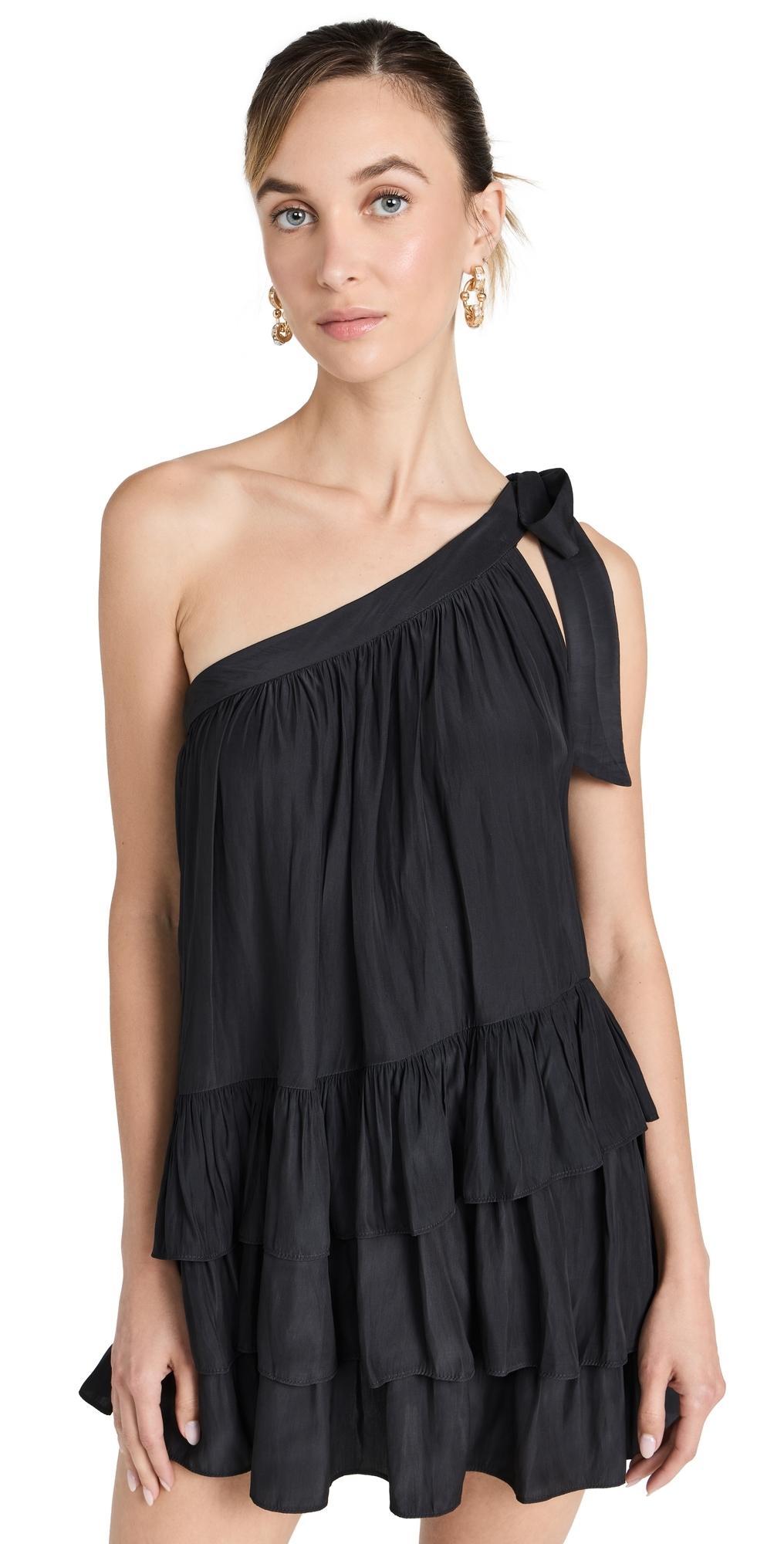 Womens Riley One-Shoulder Minidress Product Image