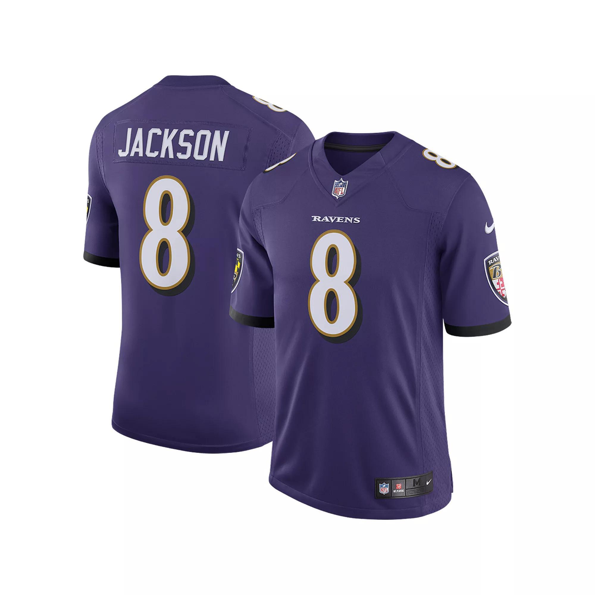 Mens Nike Lamar Jackson Baltimore Ravens Speed Machine Limited Jersey Product Image