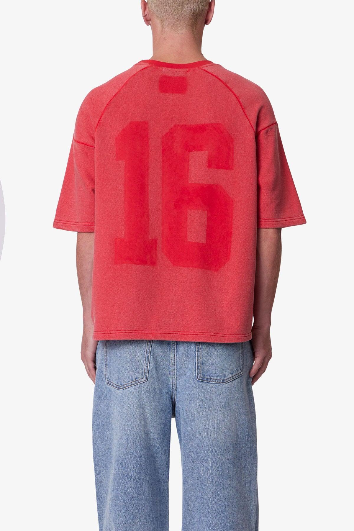 Vintage Terry Jersey Shirt - Red Product Image