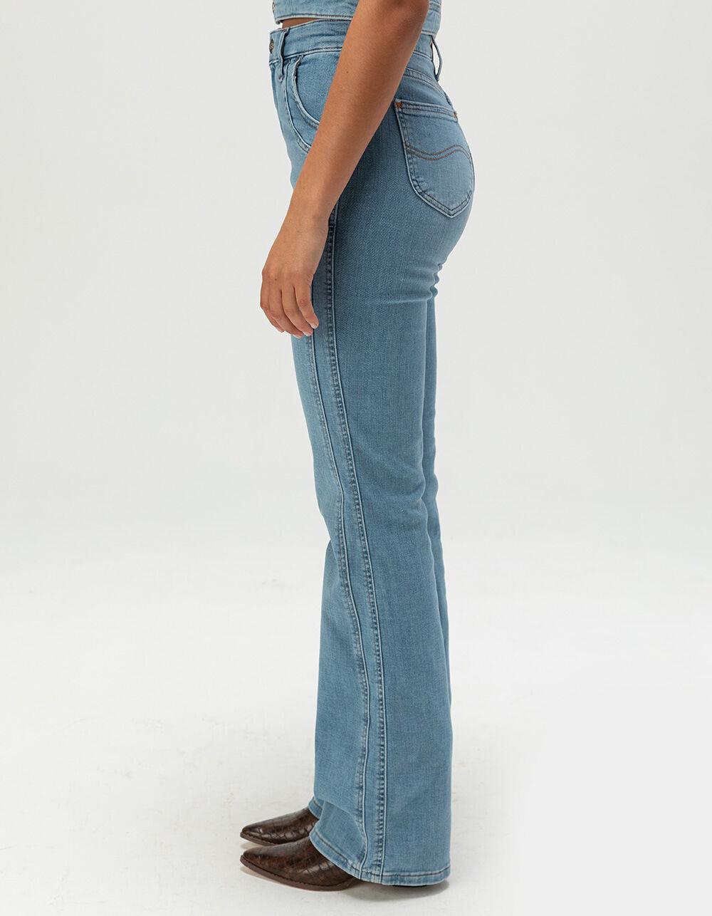 LEE High Rise Double Side Seam Womens Bootcut Jeans - LIGHT WASH Product Image
