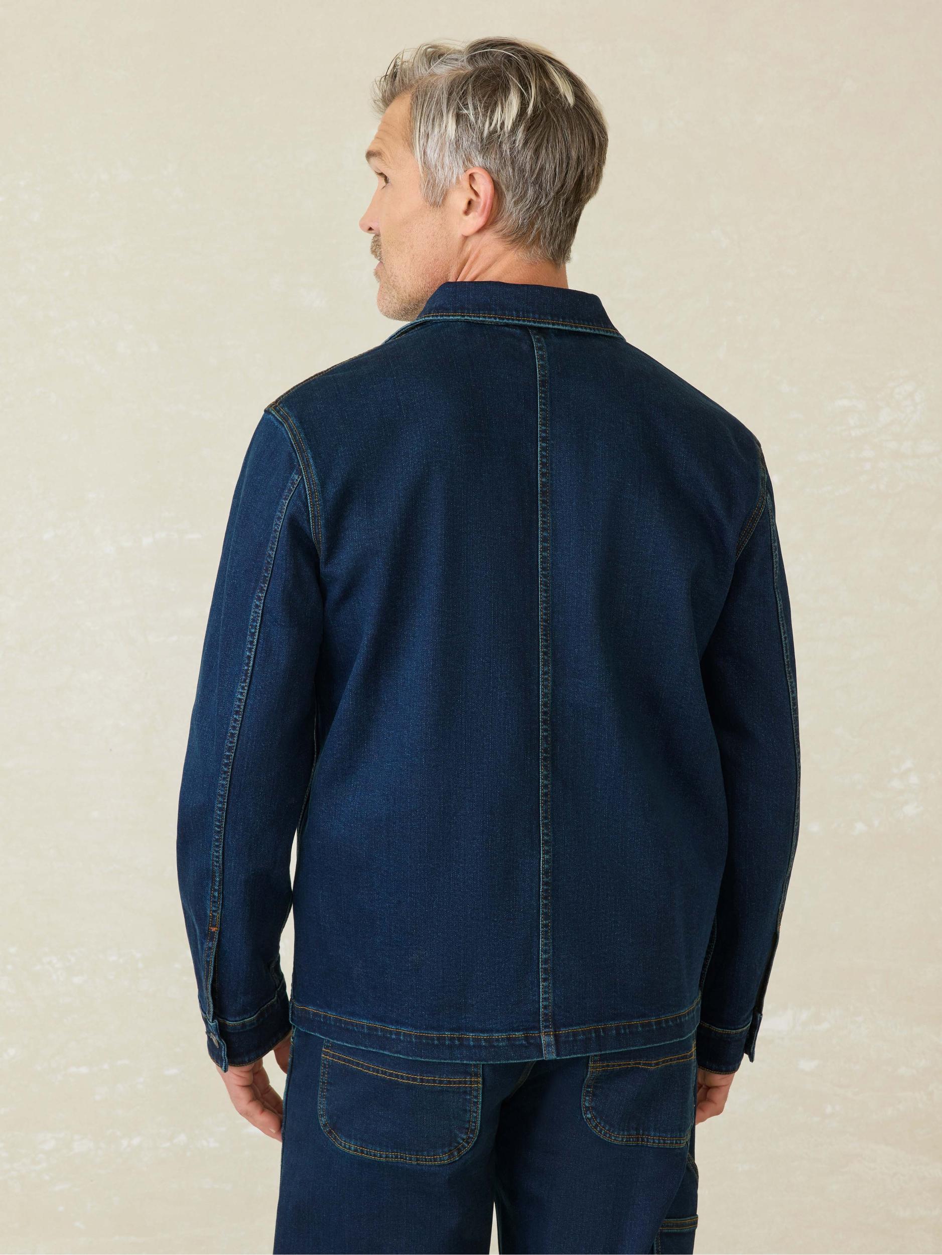 Denim Studio Jacket - Shoreblue Wash Male Product Image