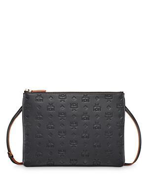 Klara Medium Monogrammed Leather Clutch Bag Product Image