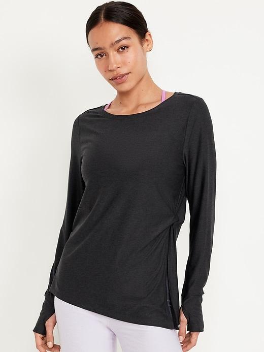 CloudMotion Side-Tie Tunic Product Image