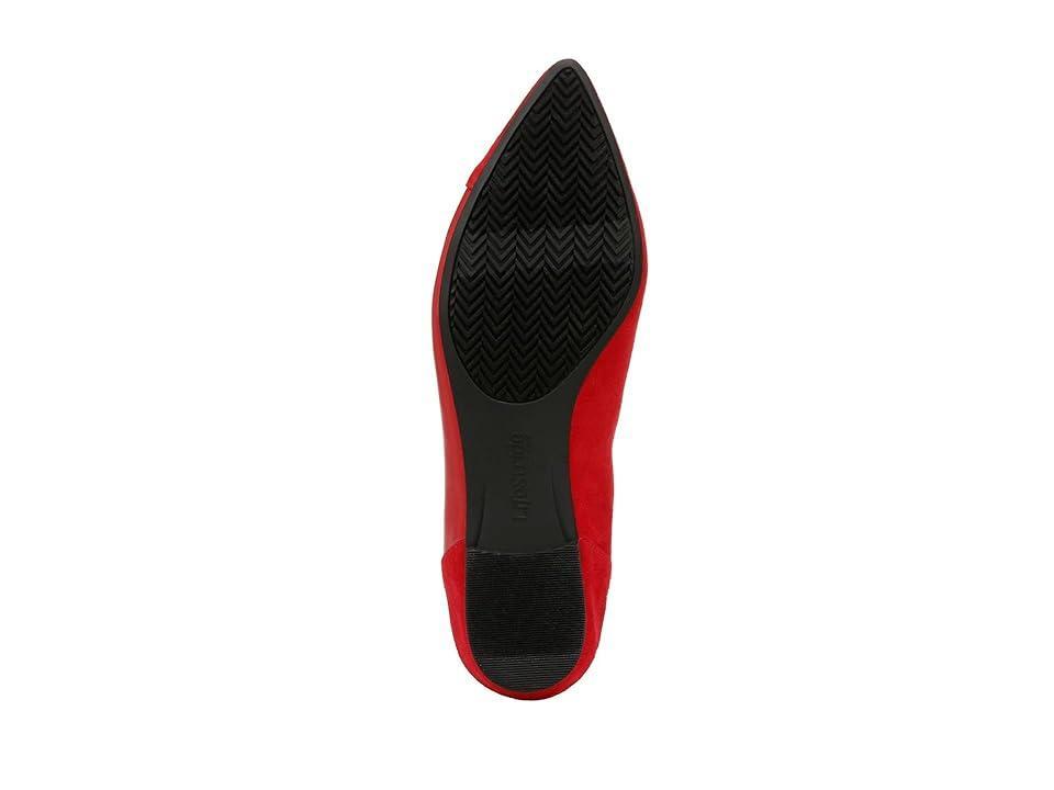 LifeStride Promise Women's Pointed Toe Flats, Size: 8.5 Wide, Red Red Product Image