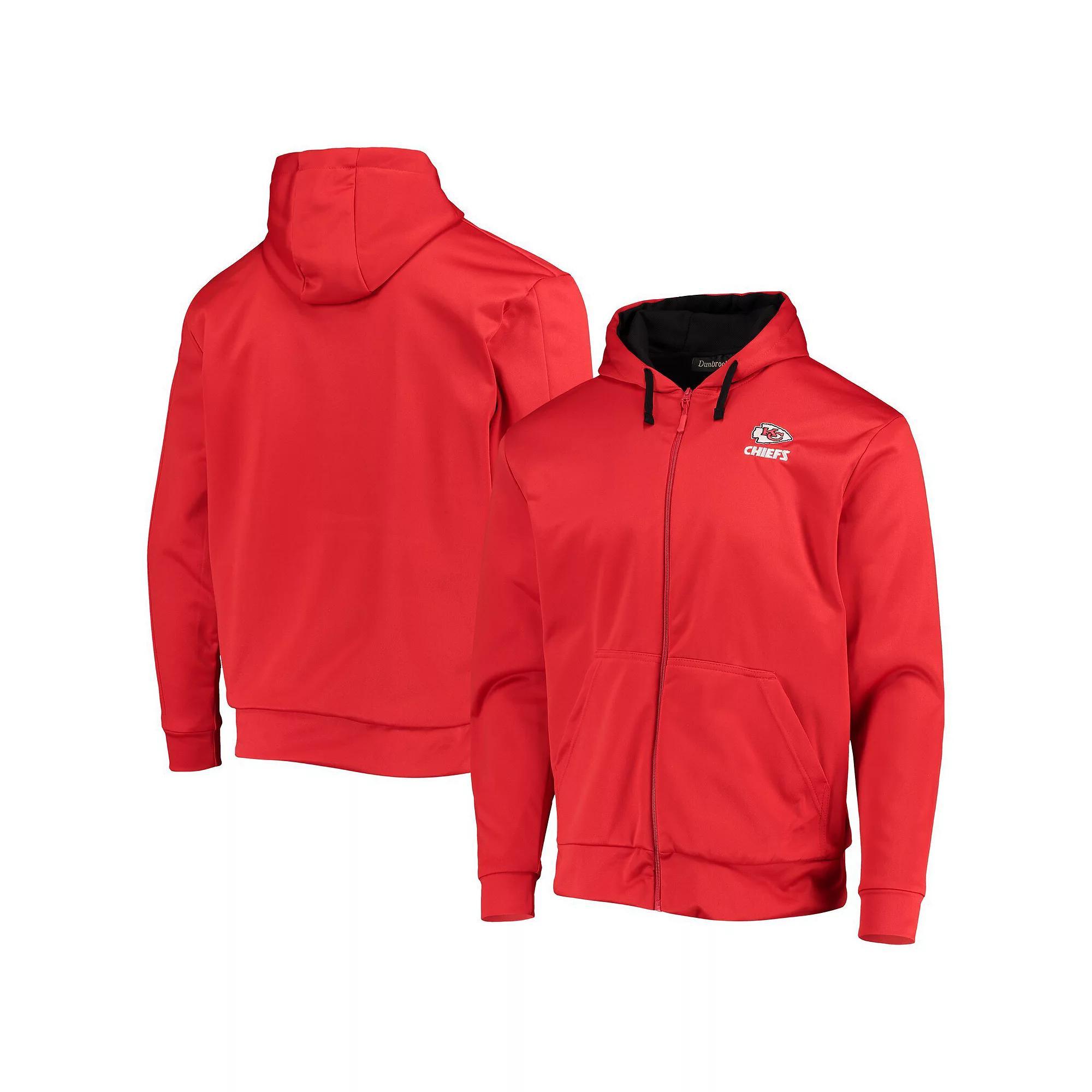 Men's Dunbrooke Red/Black Kansas City Chiefs Apprentice Full-Zip Hoodie, Size: XL Product Image