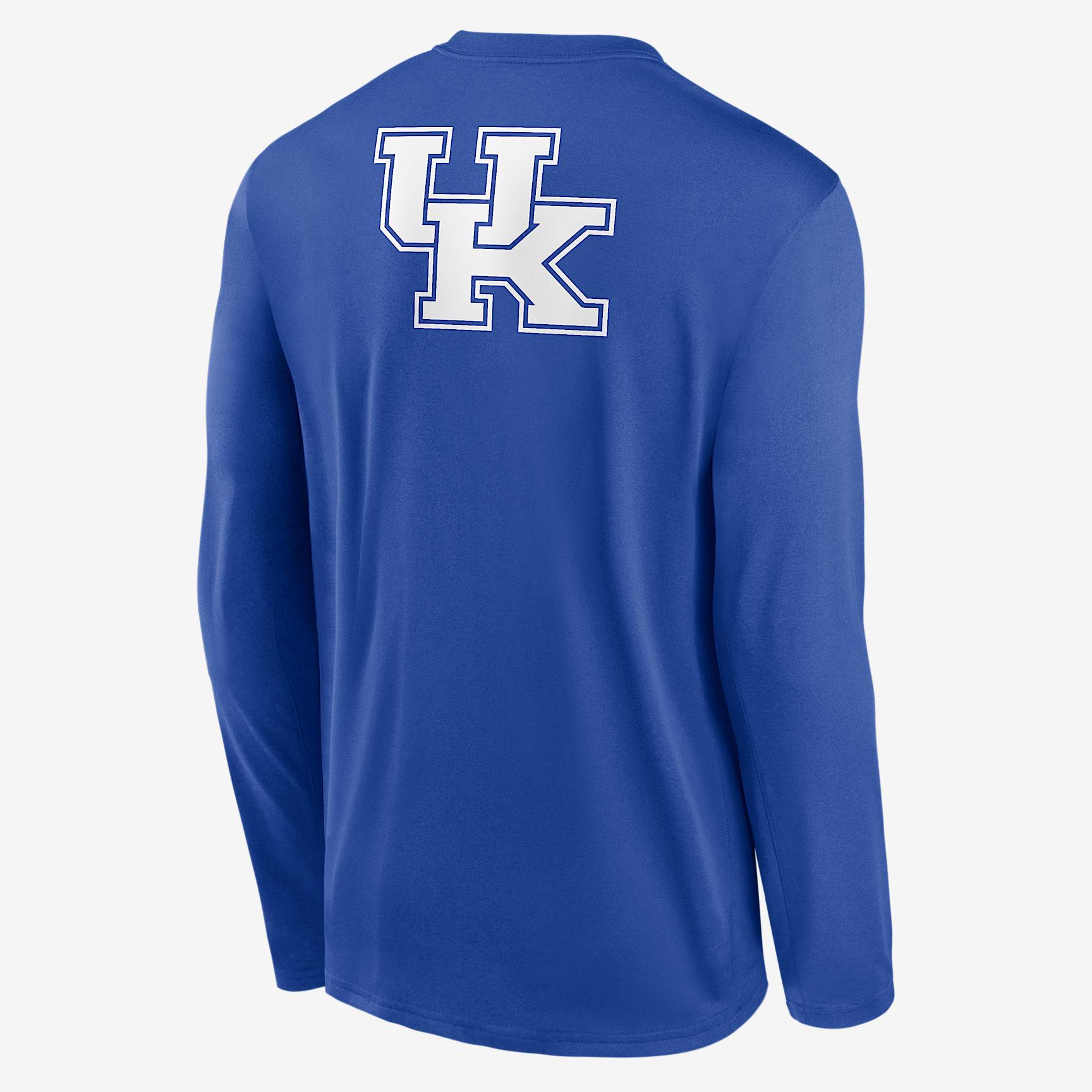 Kentucky Primetime Legend 2-Hit Men's Nike Dri-FIT College Long-Sleeve T-Shirt Product Image