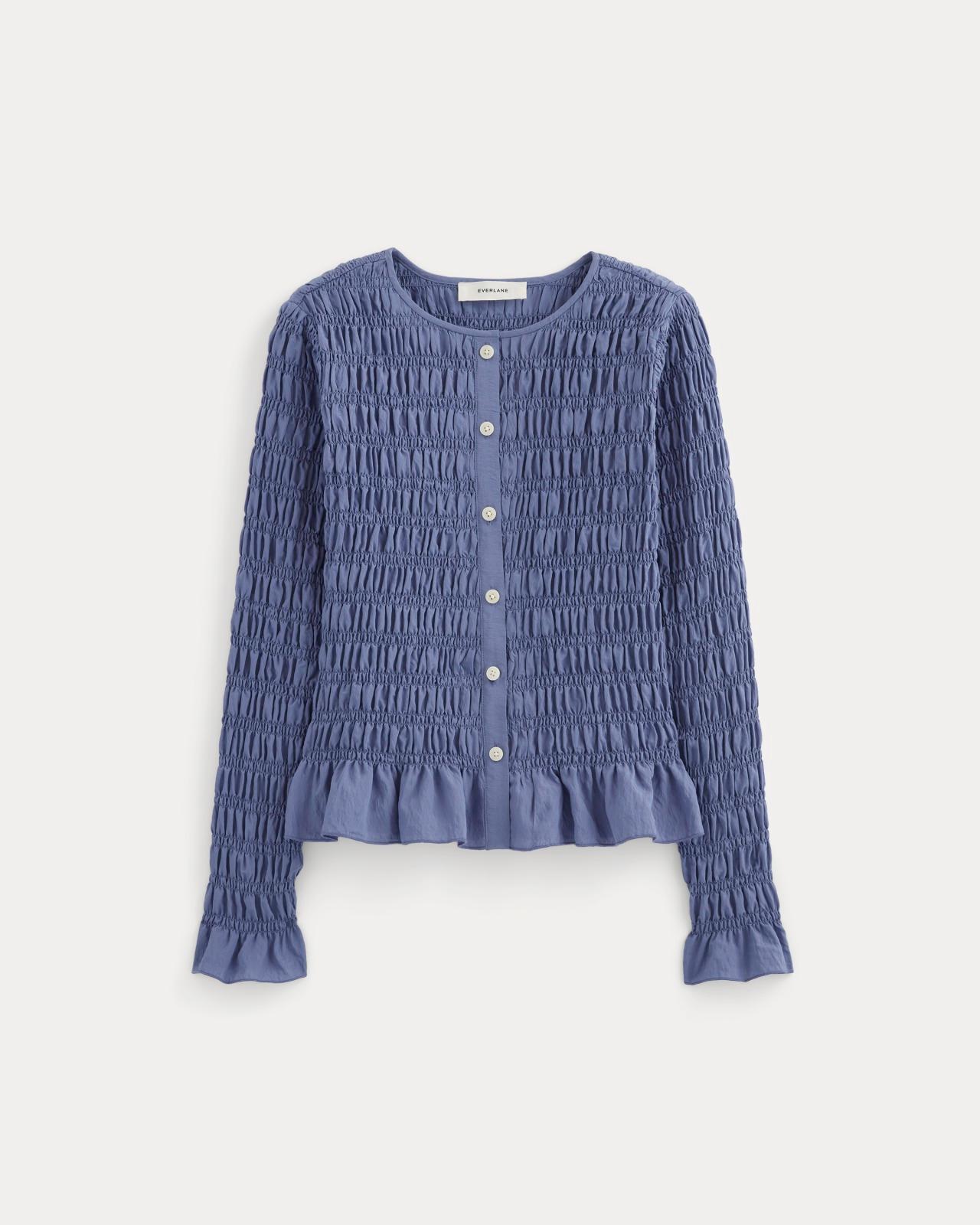 Womens Smocked Cardigan by Everlane Product Image