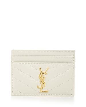 Saint Laurent Cassandre Matelasse Card Case Product Image