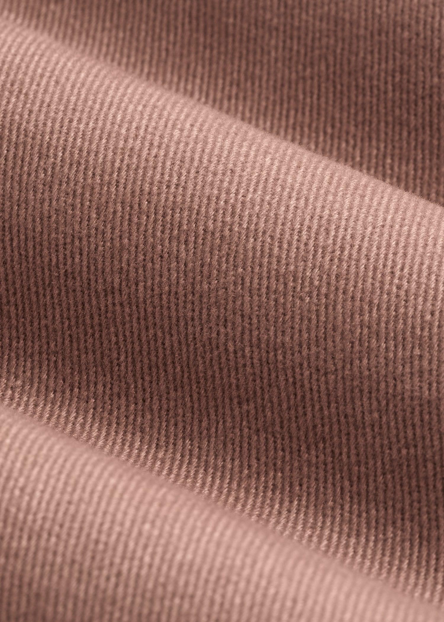 Casual Twill Shirt Jacket for Tall Men in Nutmeg Product Image